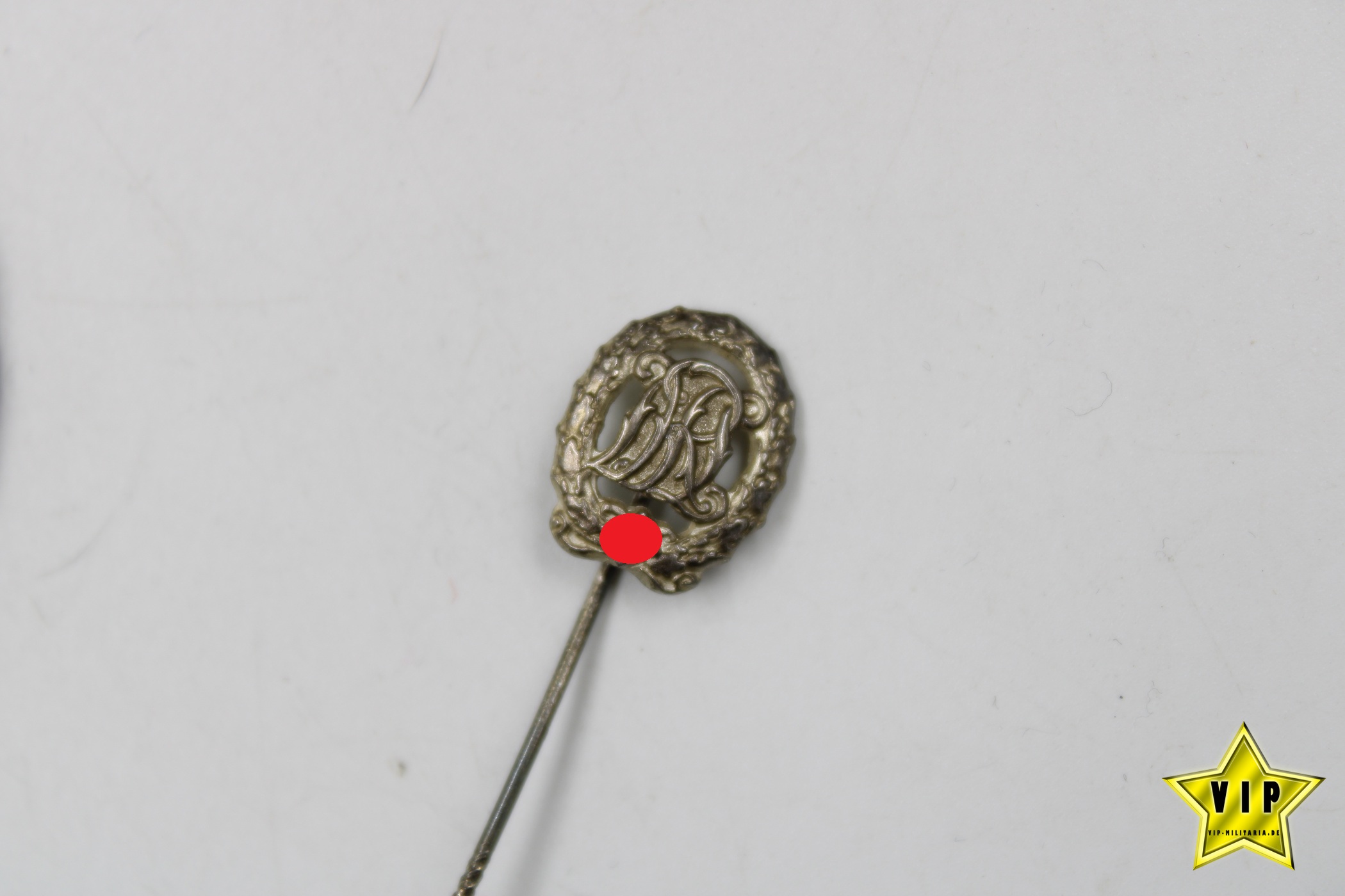 DRL Sportabzeichen + Miniatur seltener Hersteller Fritz Kohm, Pforzheim