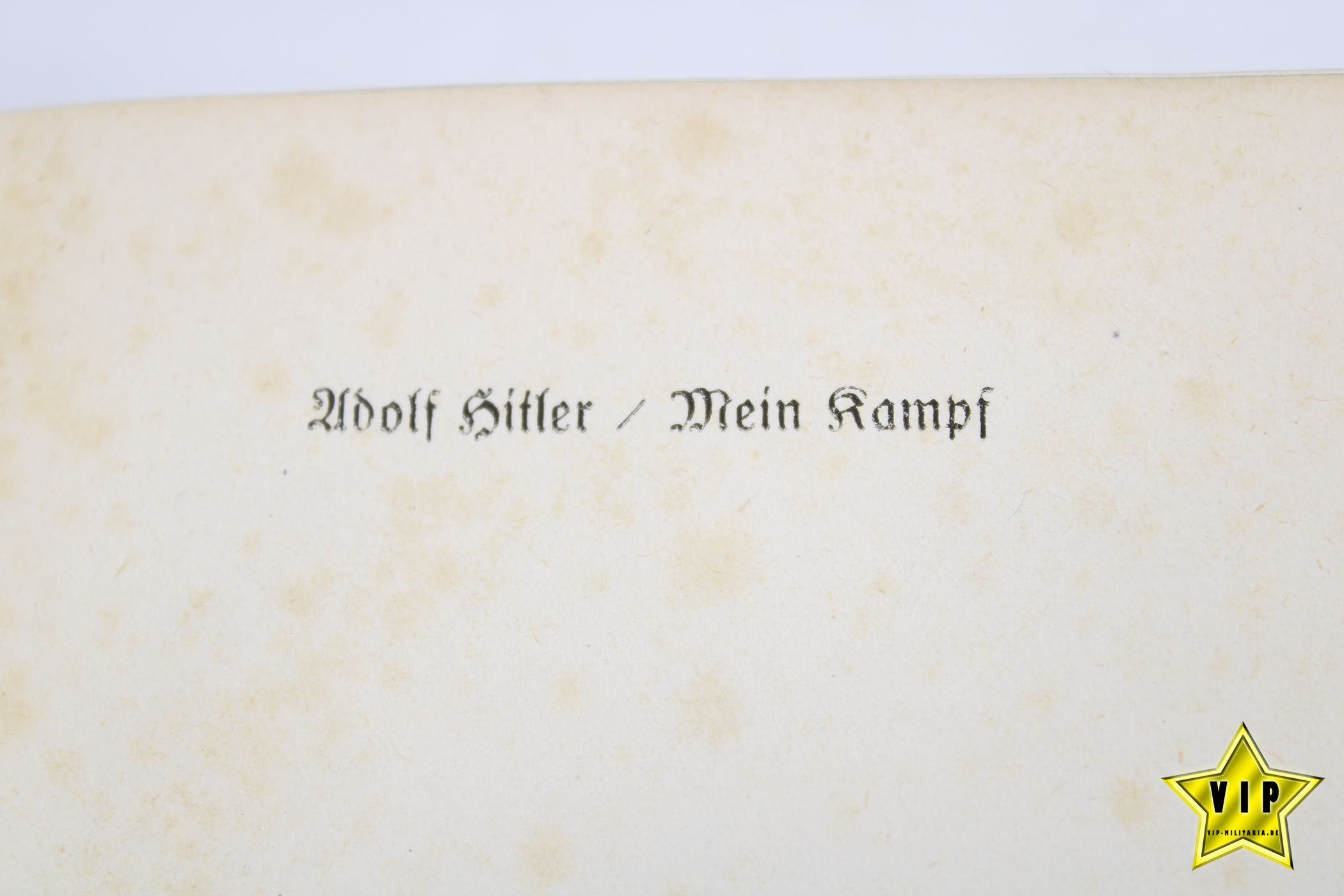 Mein Kampf 1939 Volksausgabe