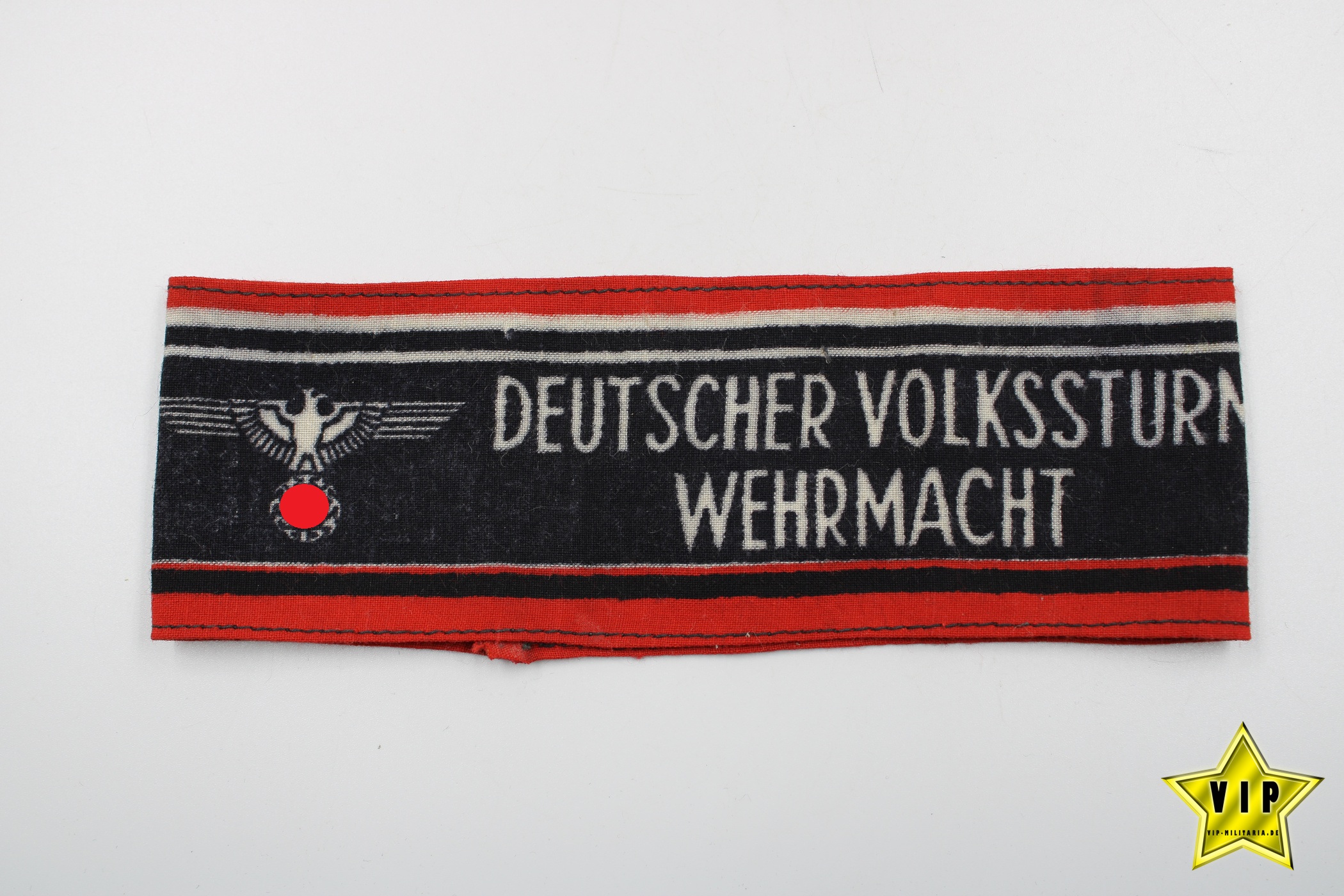 Deutsche Volkssturm Armbinde der Wehrmacht