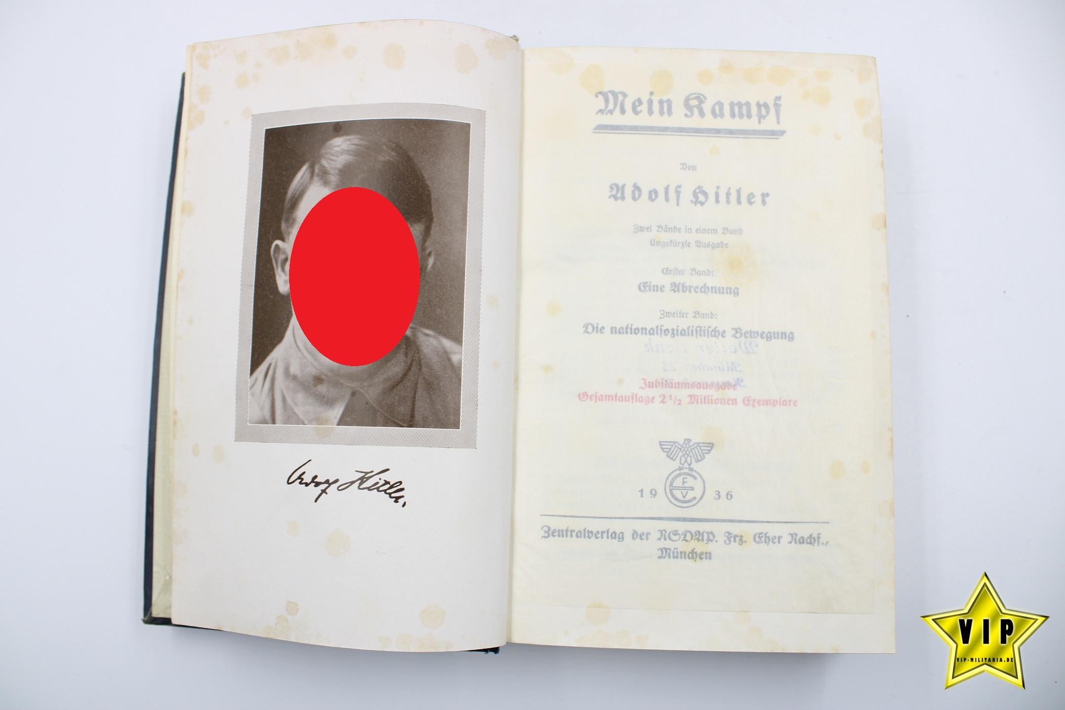 Mein Kampf 1936 Jubiläumsausgabe