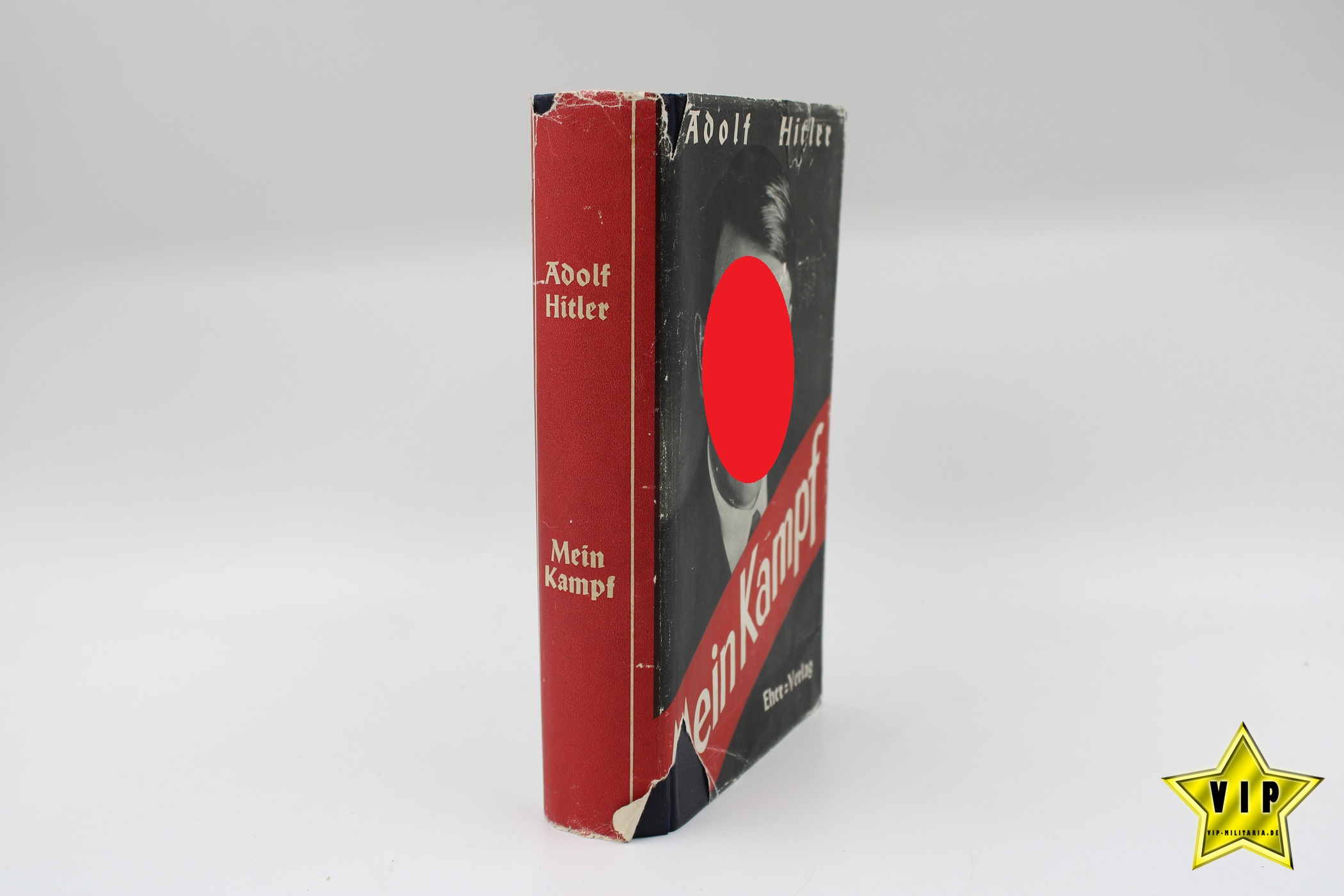 Mein Kampf 1942 mit Schutzumschlag in Lateinschrift