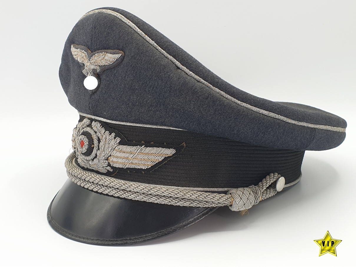 Luftwaffen Schirmmütze für Offiziere Hersteller " EREL" / MINT CONDITION