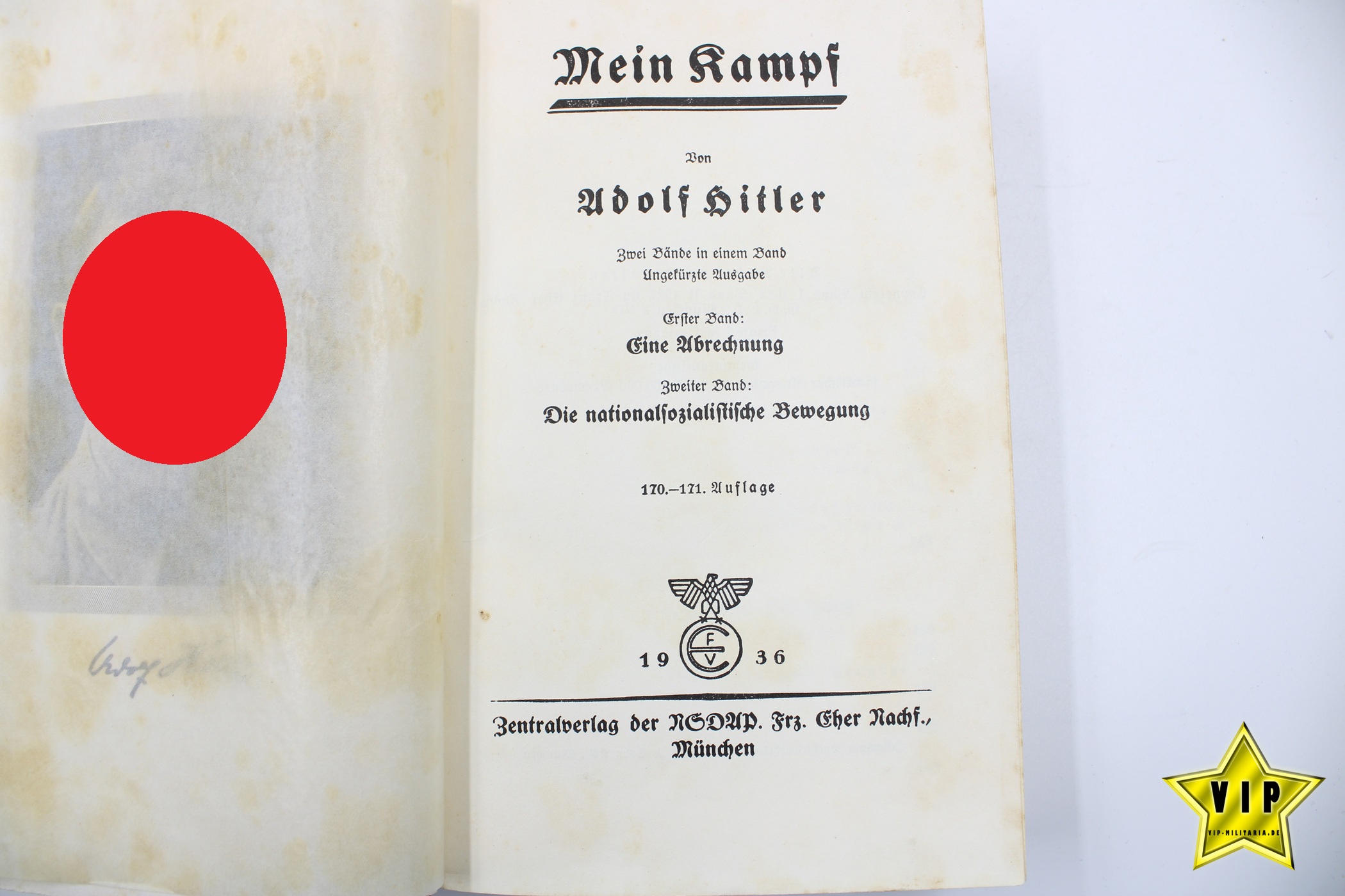 Mein Kampf 1936 Volksausgabe