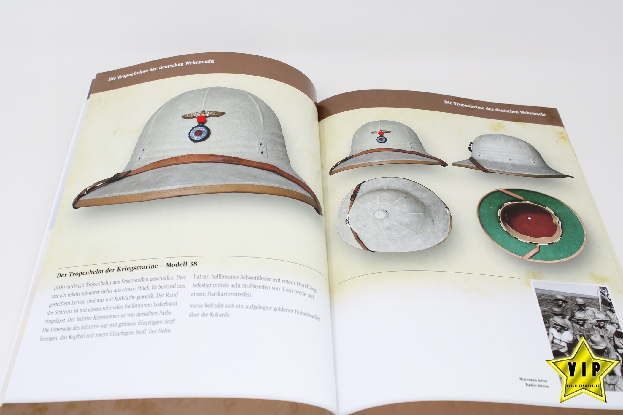 Tropenhelm der Kriegsmarine