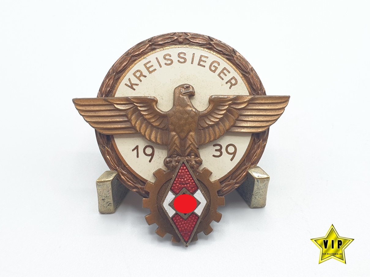 Ehrenzeichen Kreissieger im Reichsberufswettkampf 1939 Ehrenzeichen Kreissieger im Reichsberufswettkampf 1939