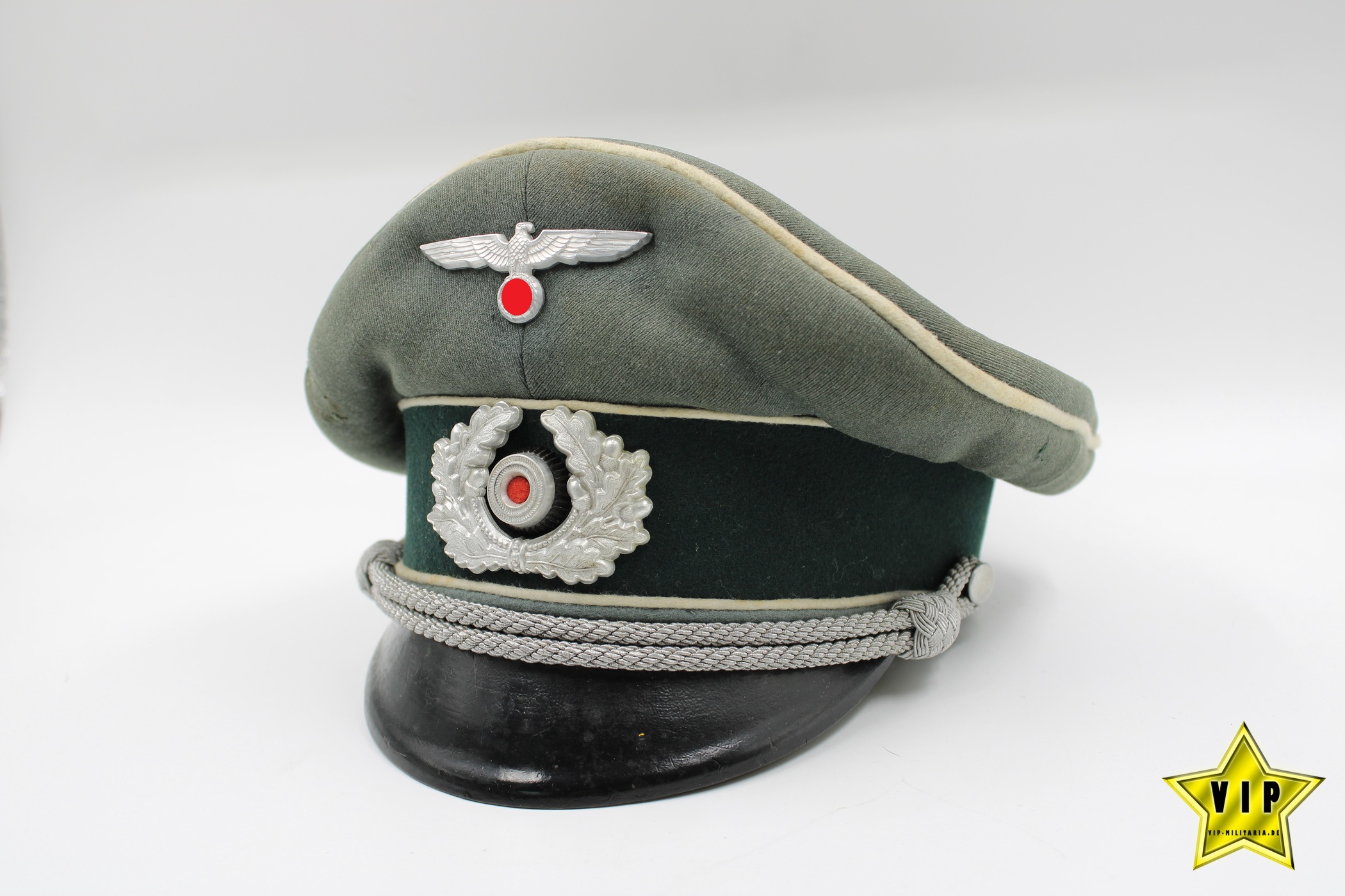 Infanterie Offizier Schirmmütze Hersteller EREL