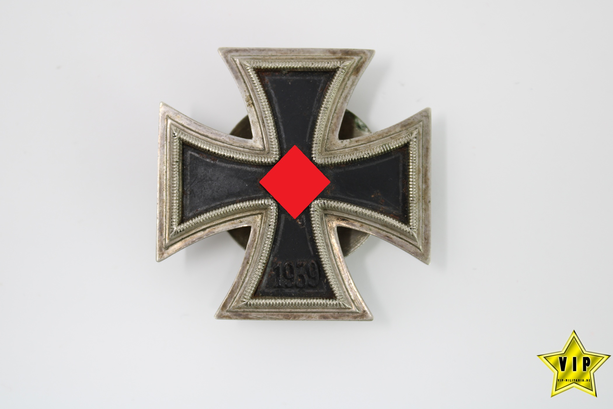 Eisernes Kreuz 1. Klasse an Schraubscheibe Hersteller L/58
