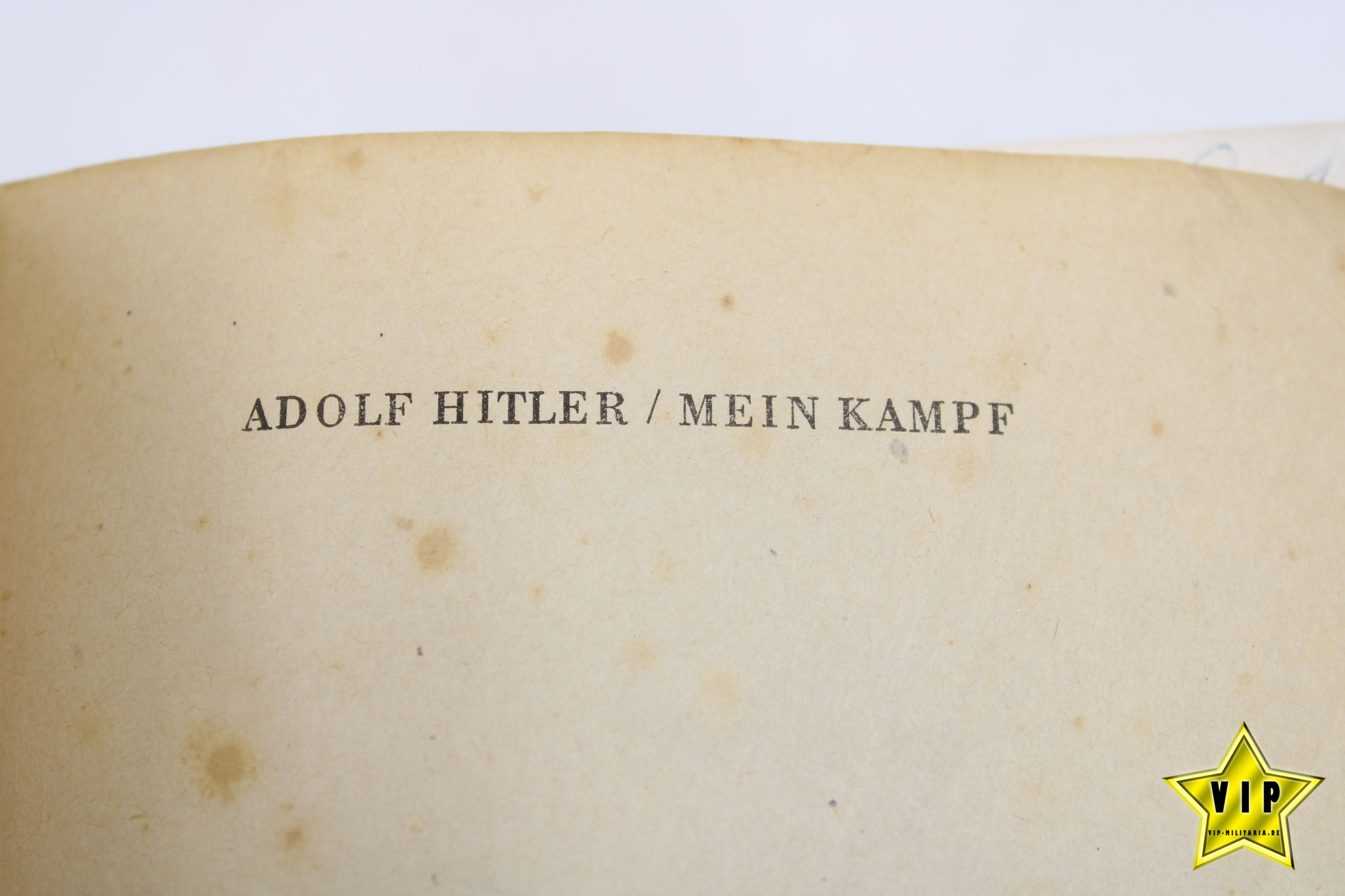 Mein Kampf Volskausgabe in Lateinschrift ohne Jahrgang
