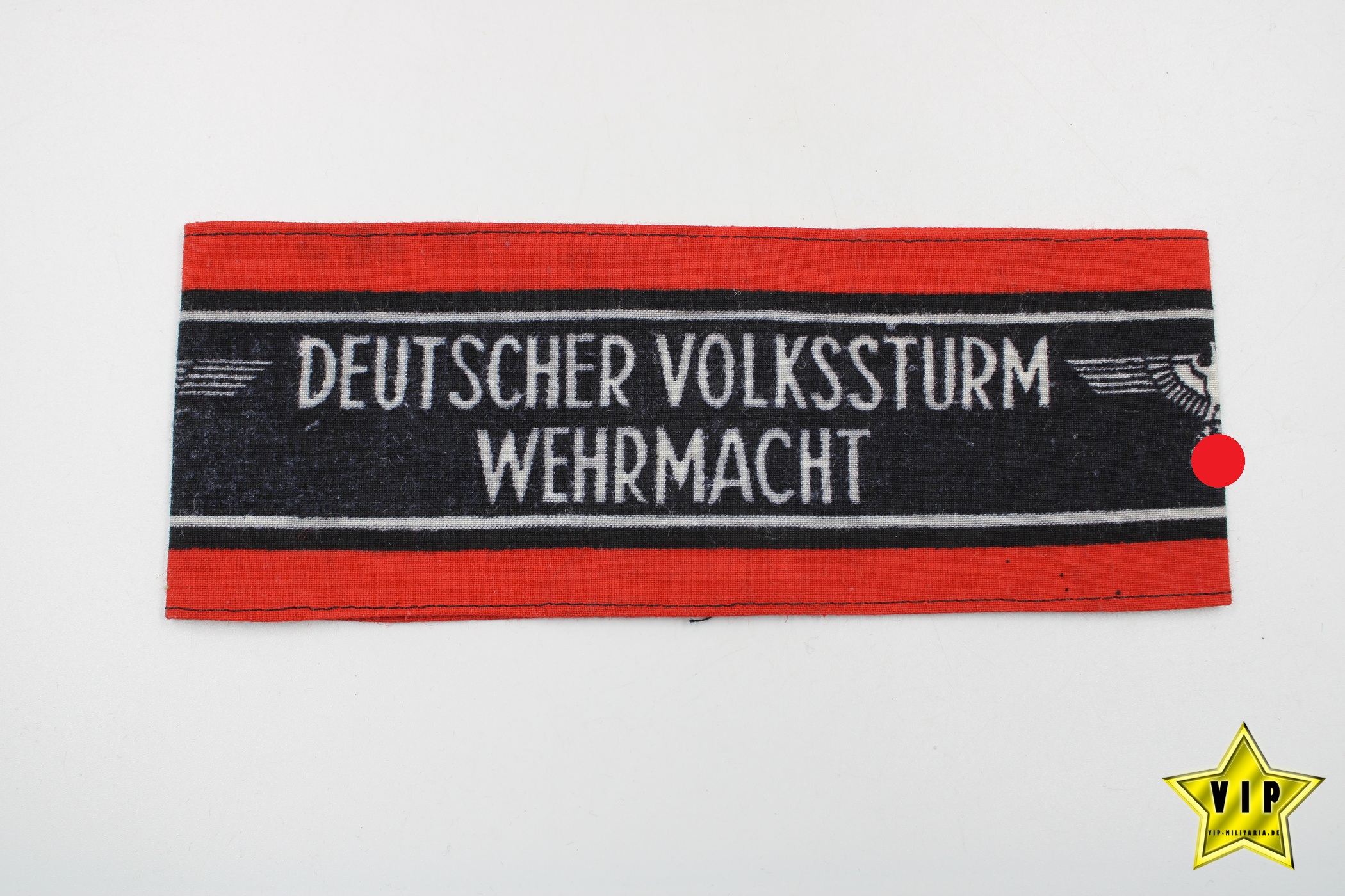 Deutsche Volkssturm Armbinde der Wehrmacht 