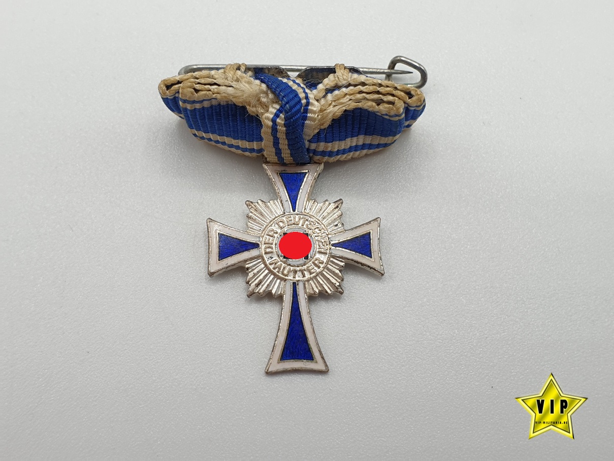 Mutterkreuz Silber Miniatur / Seltene Ausführung