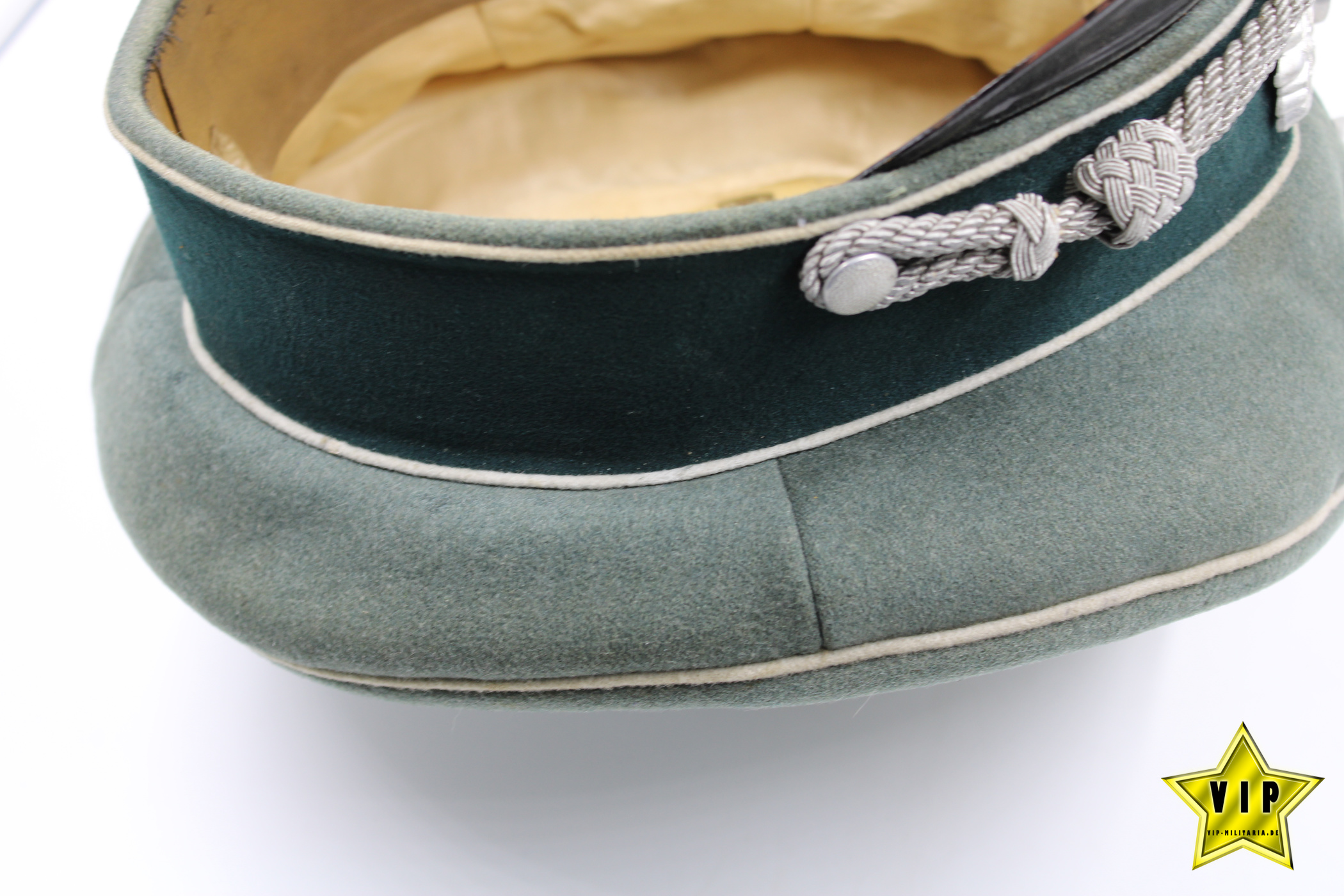 Infanterie Offizier Schirmmütze mit Hersteller