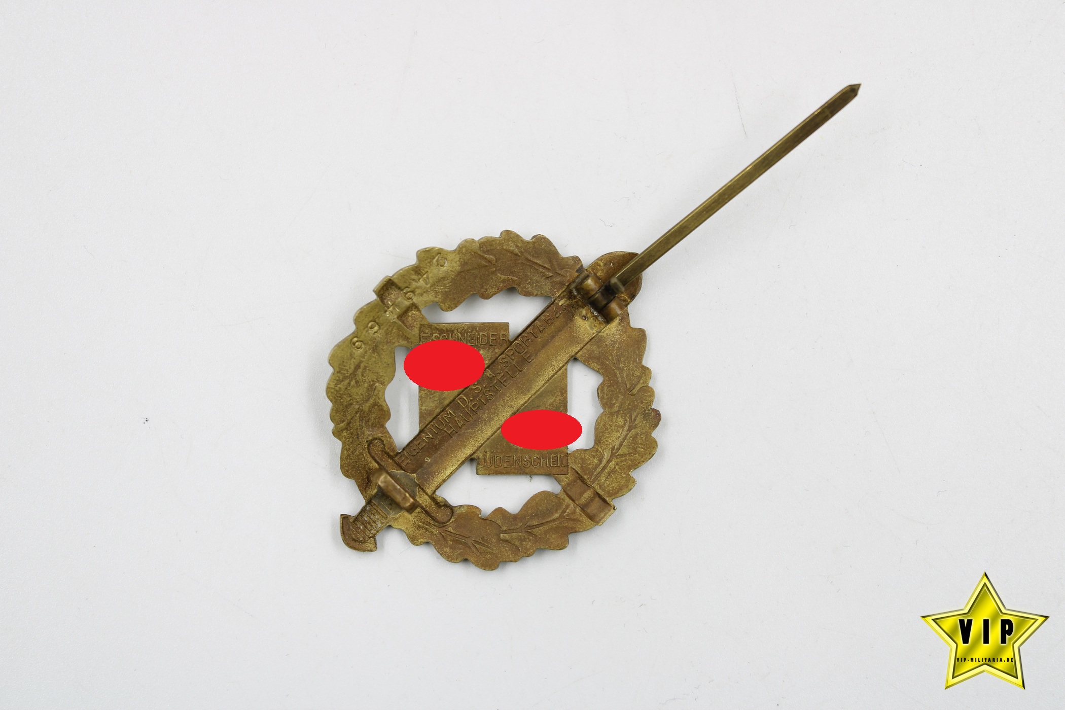 SA Sportabzeichen in Bronze Mitgliedsnummer 249469