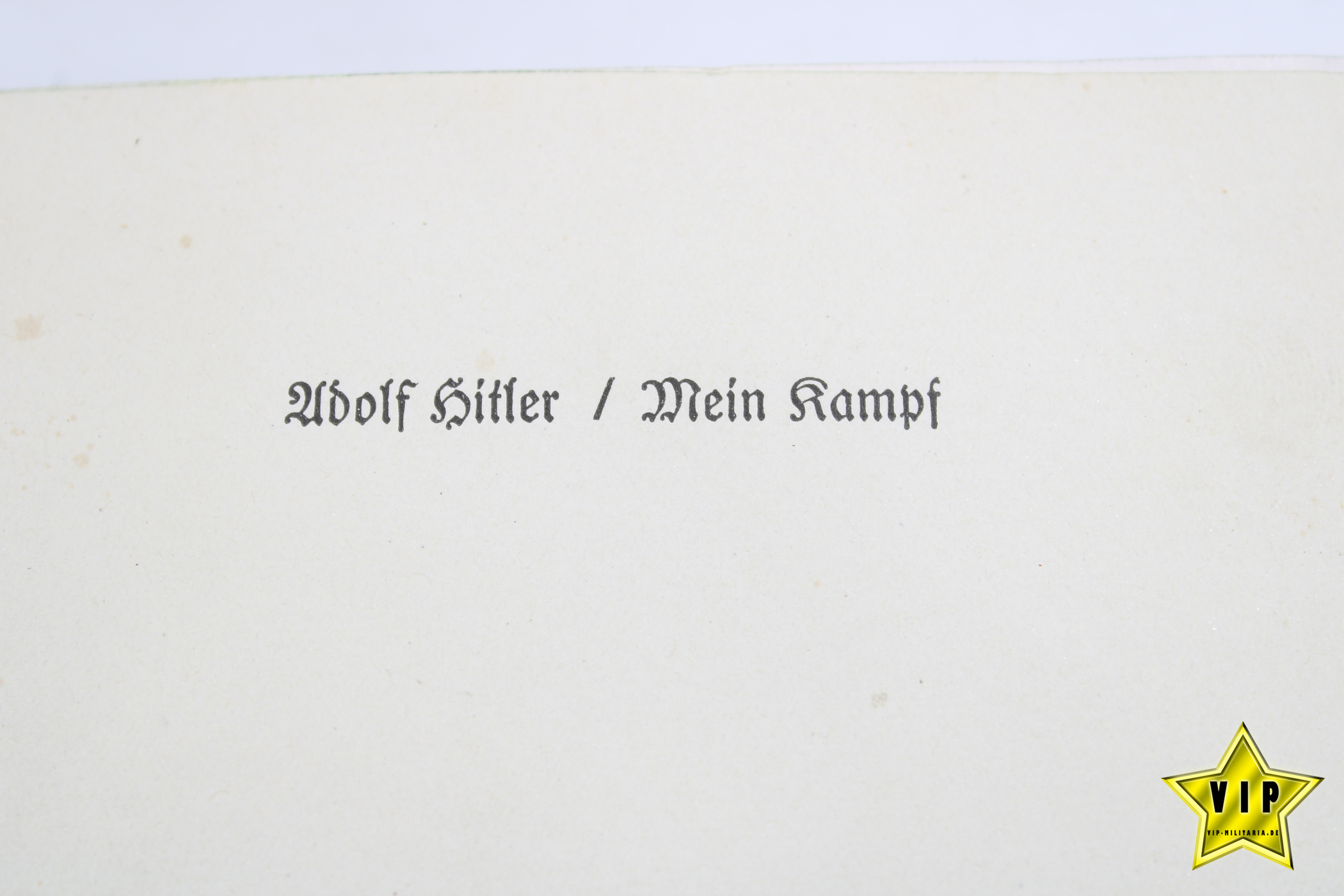 Mein Kampf 1938 Volksausgabe 