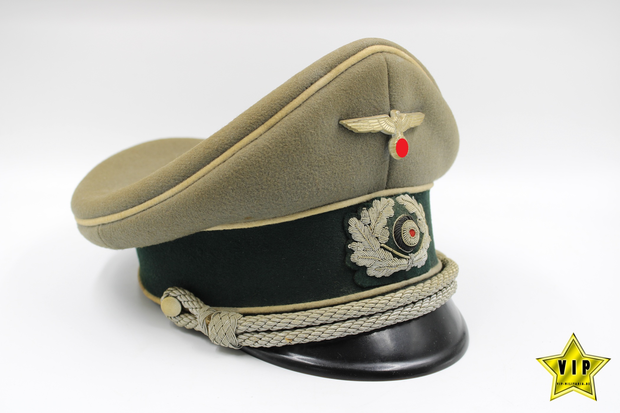 Infanterie Offizier Schirmmütze mit träger Bilder Bayreuth