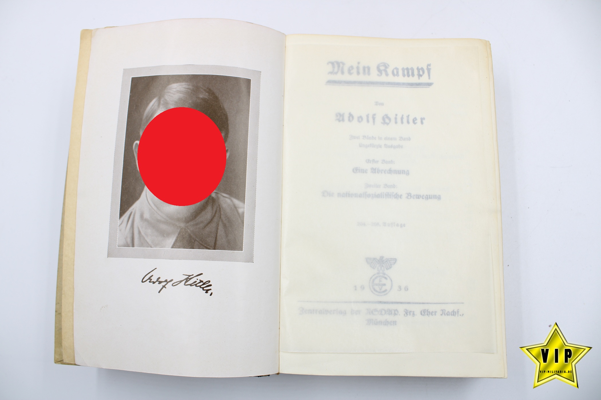 Mein Kampf 1936 mit Goldschnitt