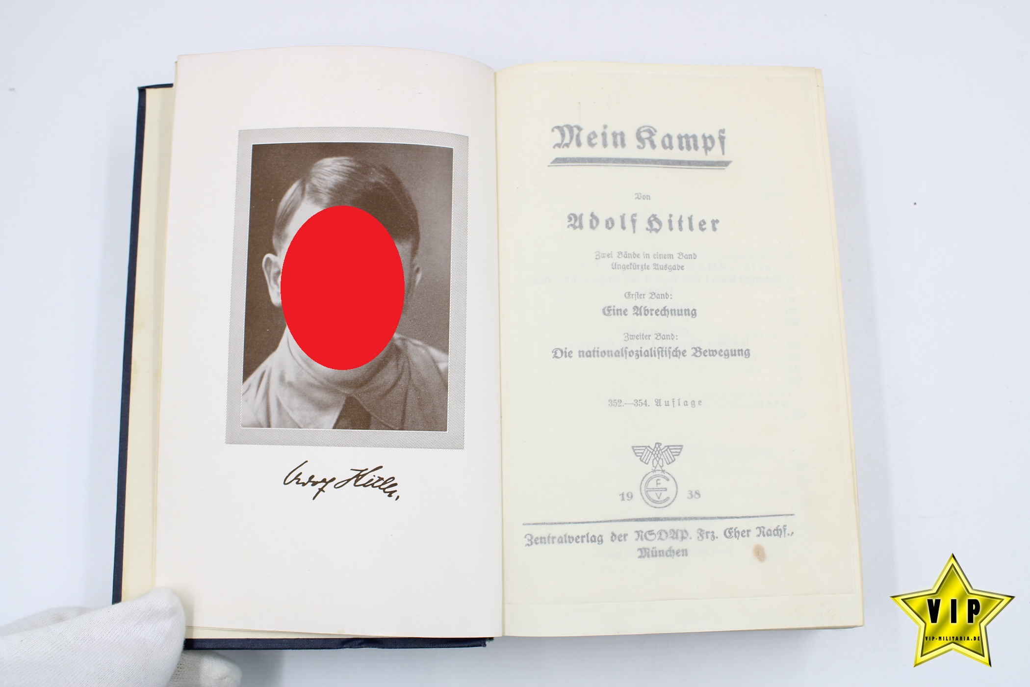 Mein Kampf 1938 Volksausgabe
