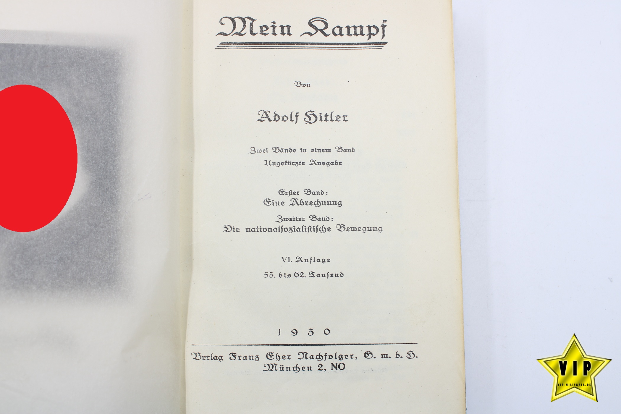 Mein Kampf 1930 Volksausgabe