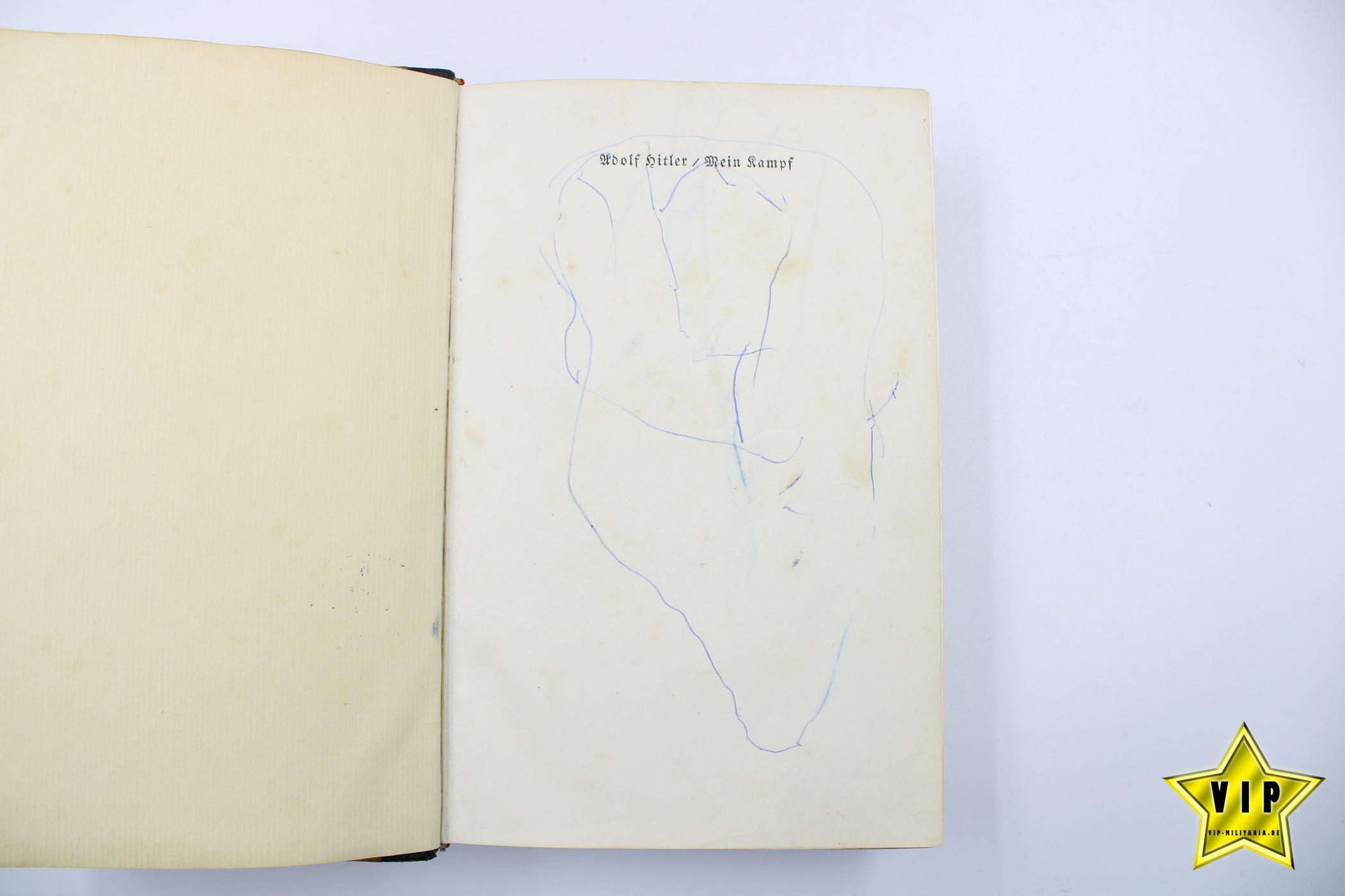 Mein Kampf 1941 mit Stadtwappen Emden im Schuber