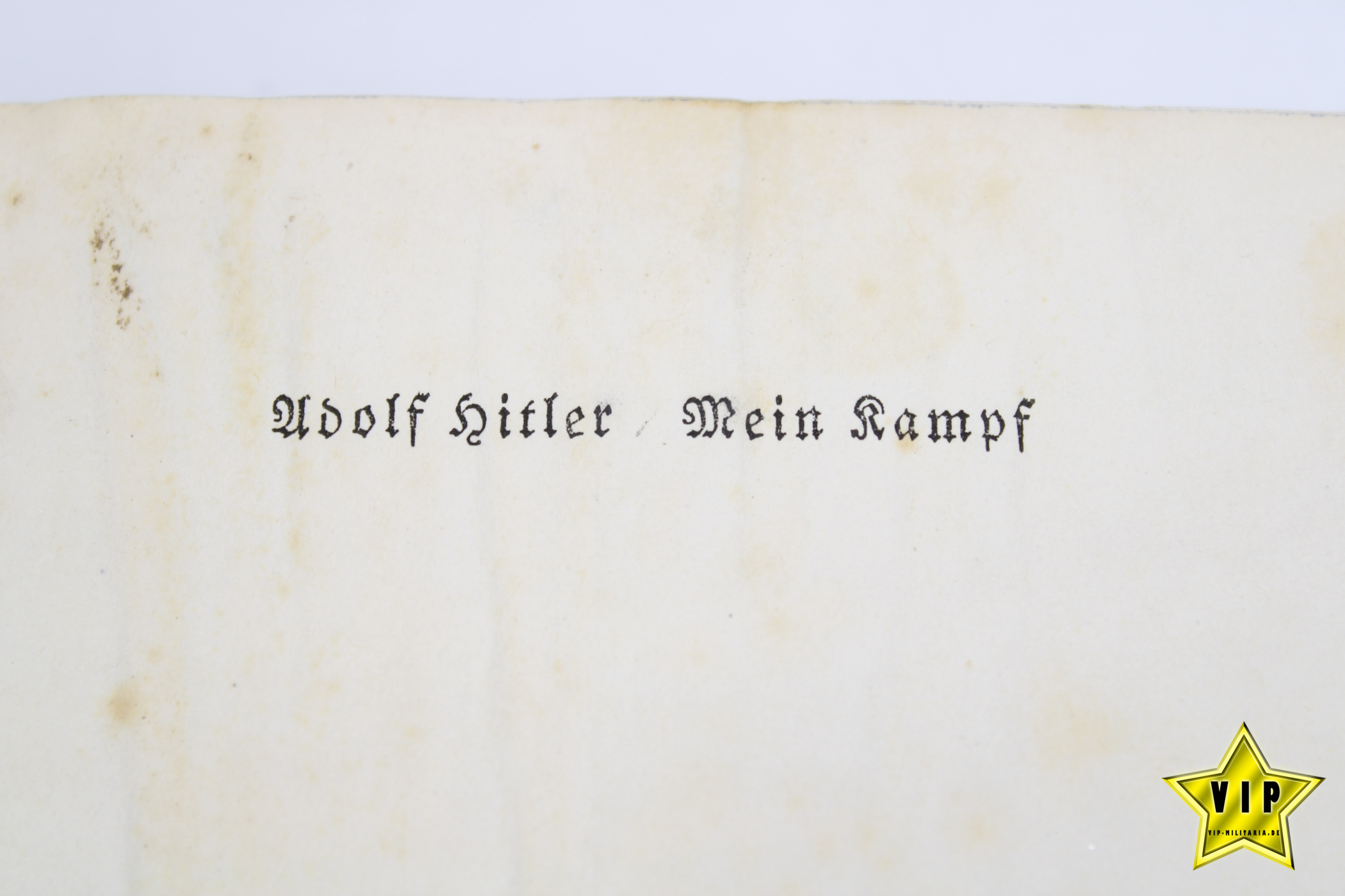 Mein Kampf 1940 mit Stadtwappen von Osnabrück