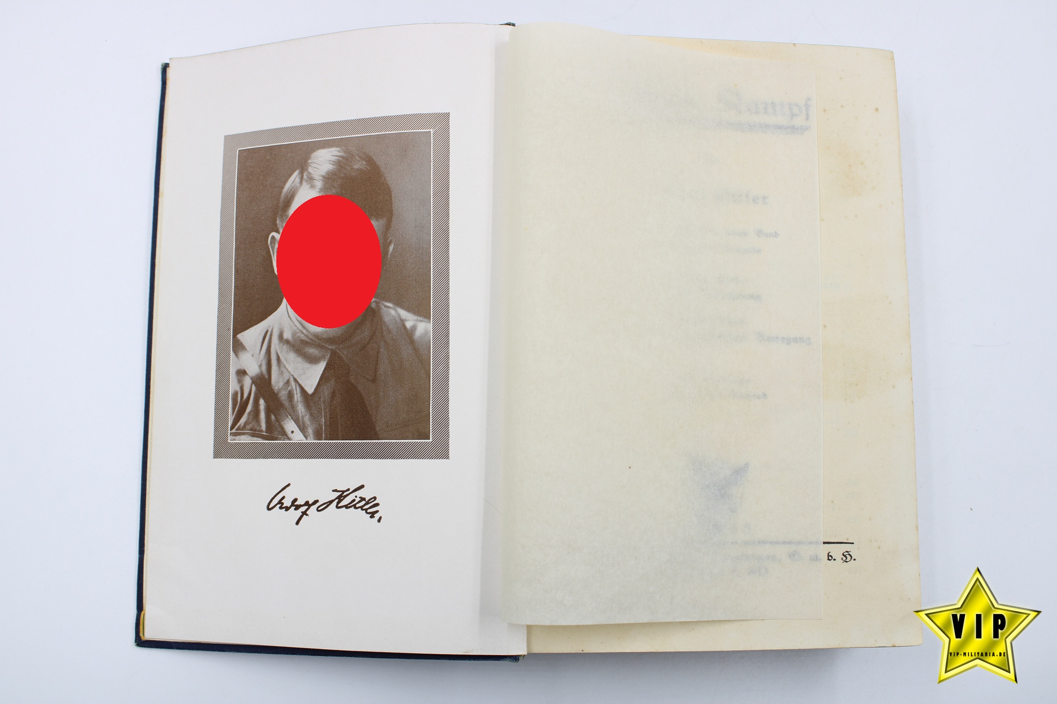 Meim Kampf 1933 mit Schutzumschlag