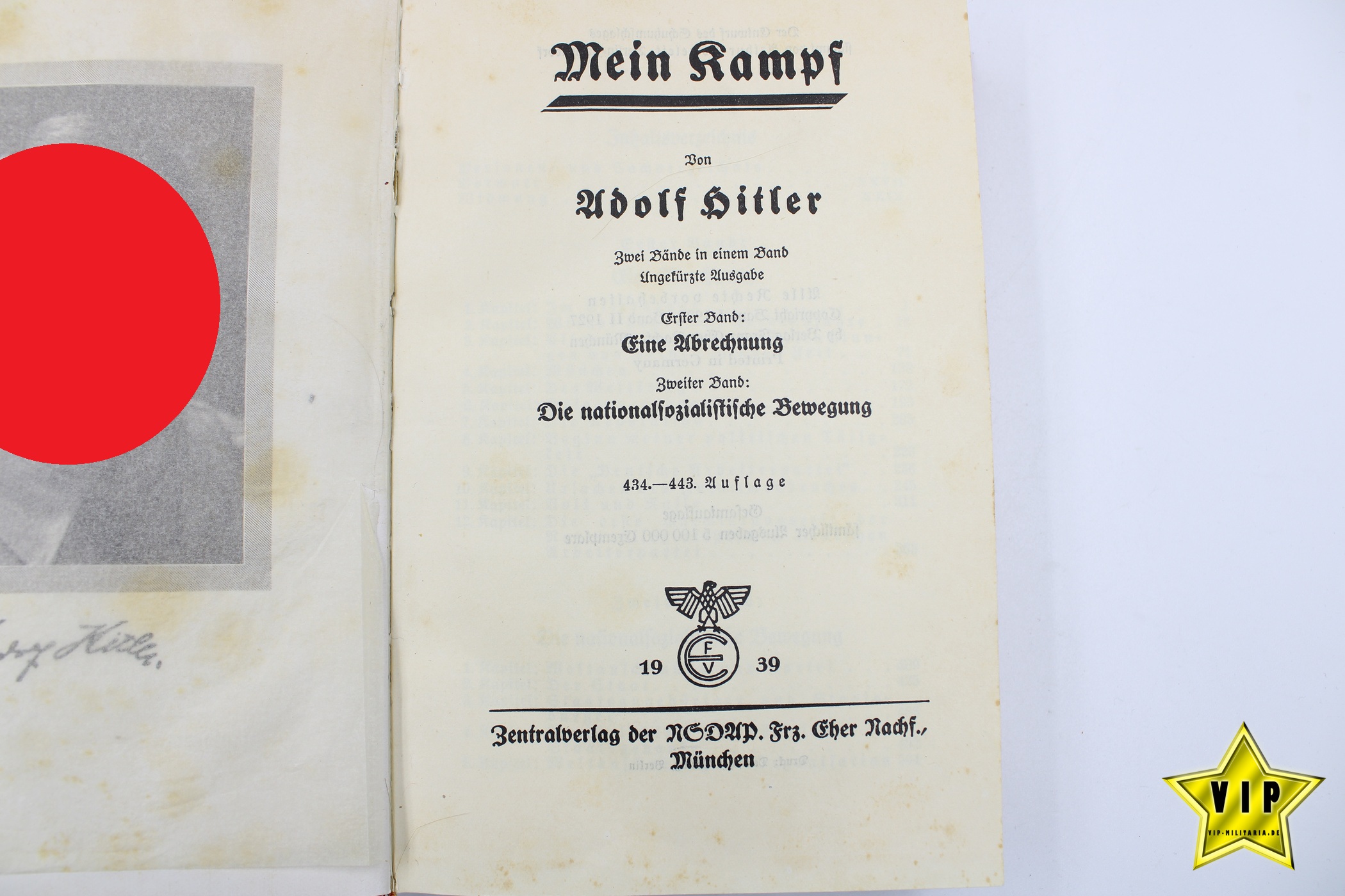 Mein Kampf Beamtenausgabe 1939 