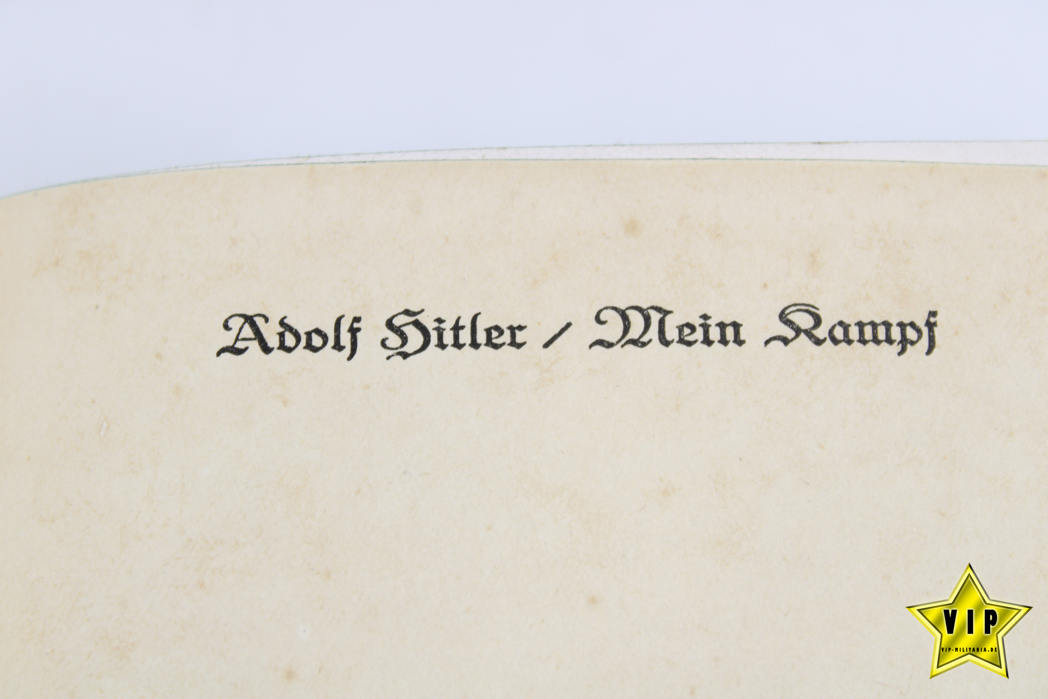 Mein Kampf 1933 frühe Volksausgabe 
