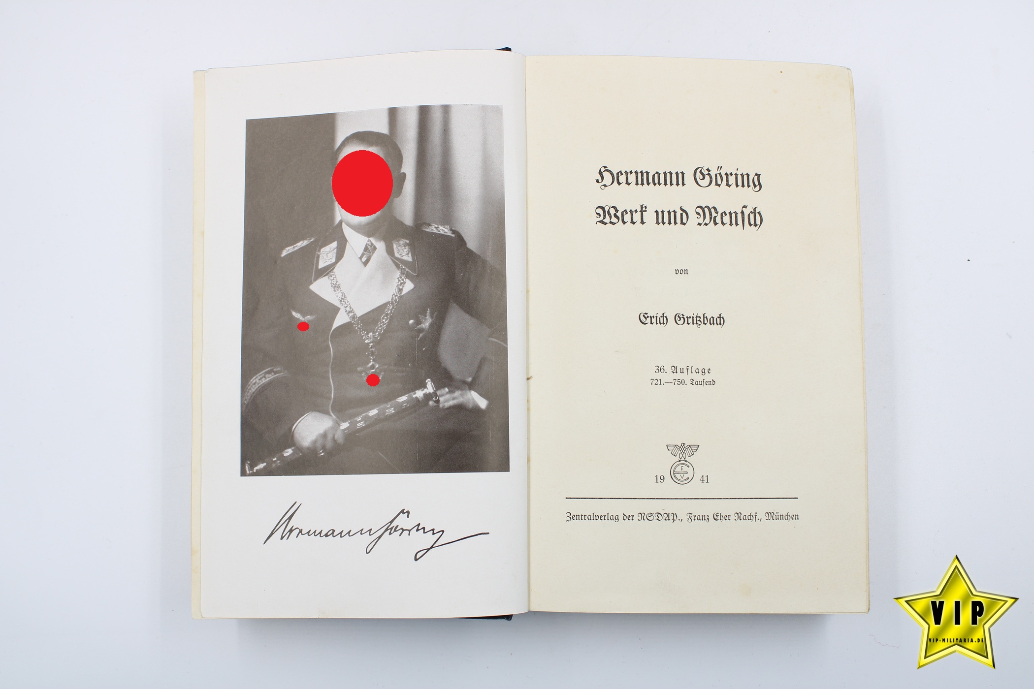 Hermann Göring Werk und Mensch 1941