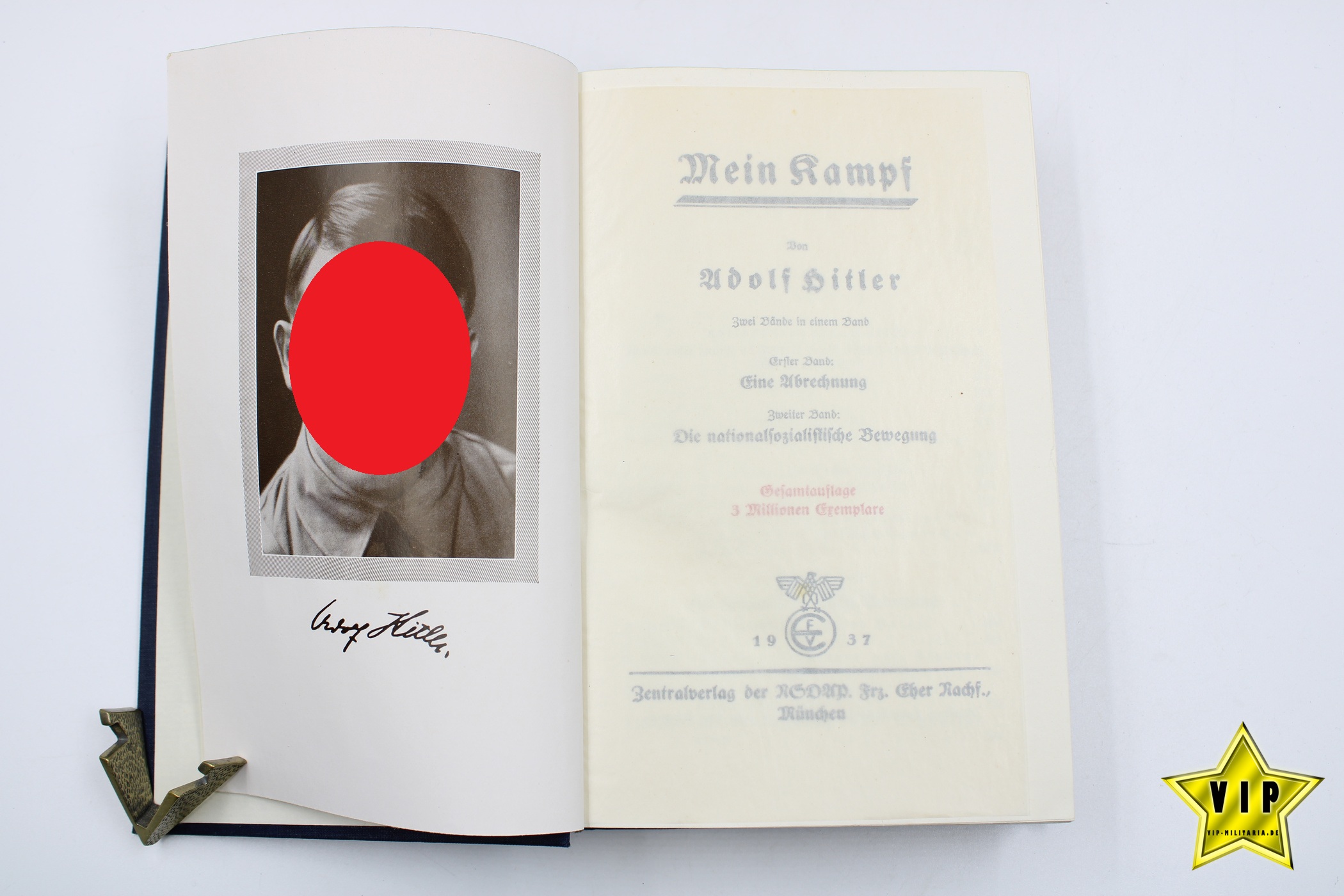 Mein Kampf 1937 Jubiläumsausgabe