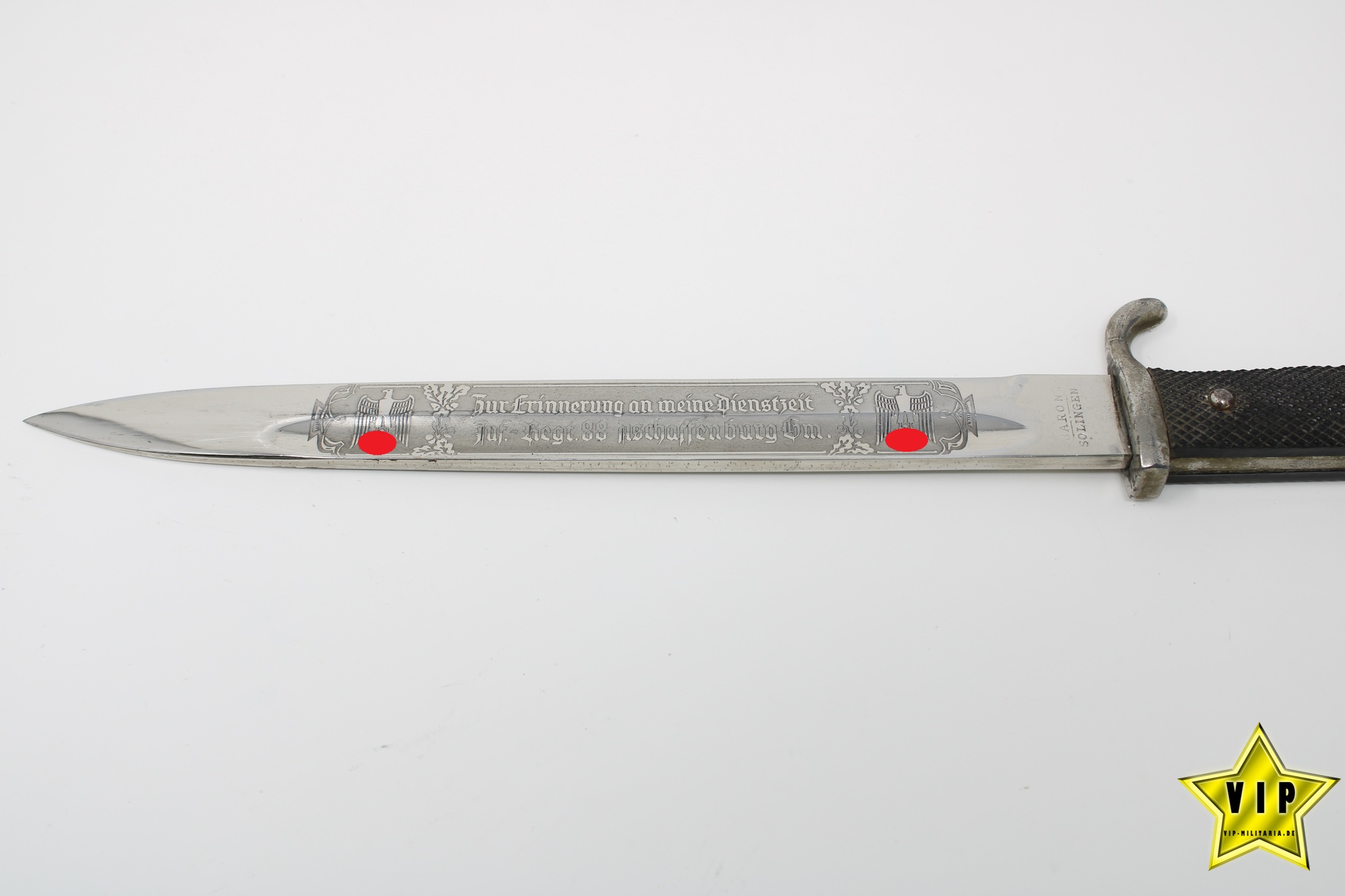 Ausgehbajonett mit Klingenätzung