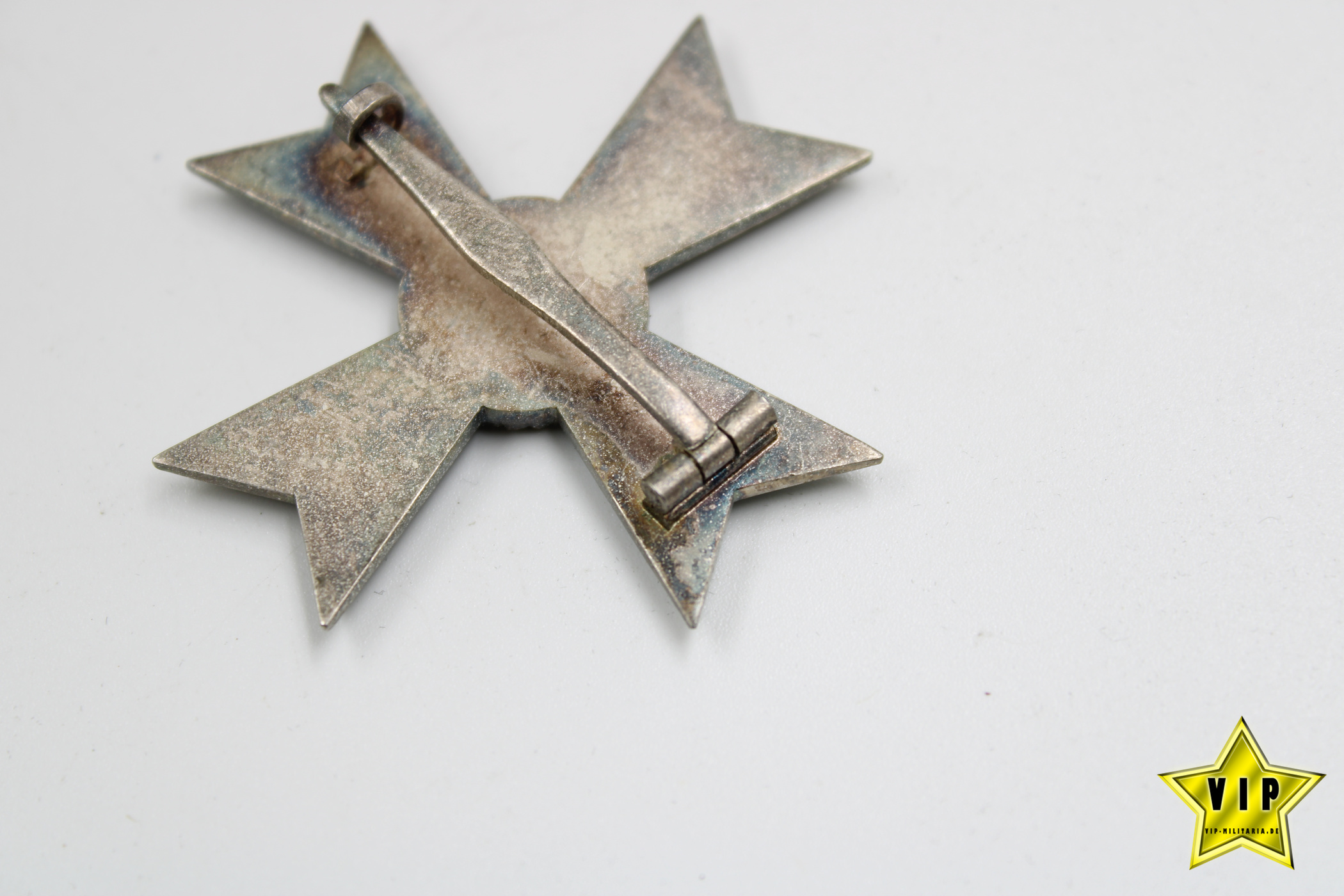 Kriegsverdienstkreuz 1. Klasse ohne Schwerter im Etui + Umkarton Hersteller 1 Deschler & Sohn, München 