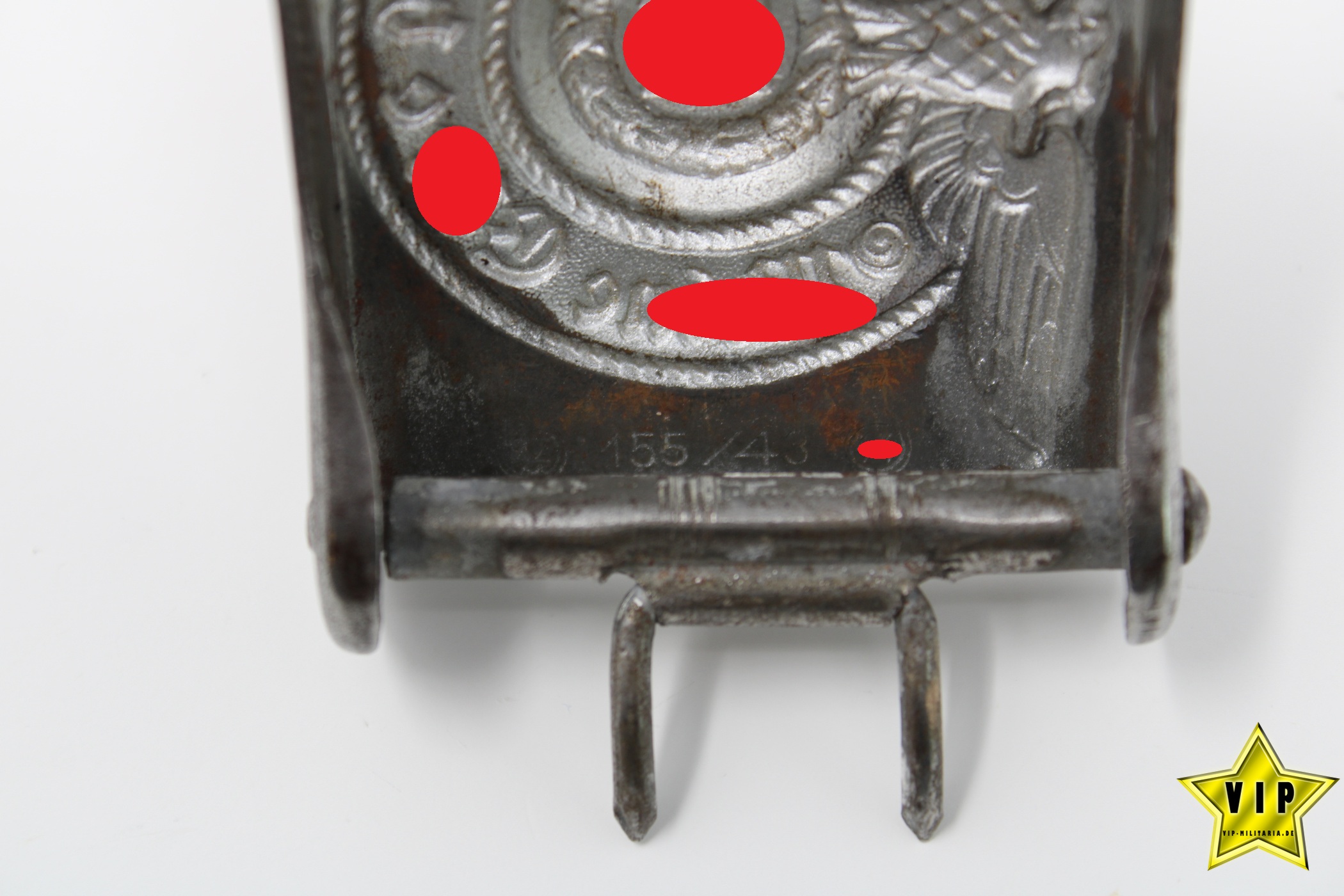 WAFFEN SS KOPPELSCHLOSS RZM 155 / 43 SS
