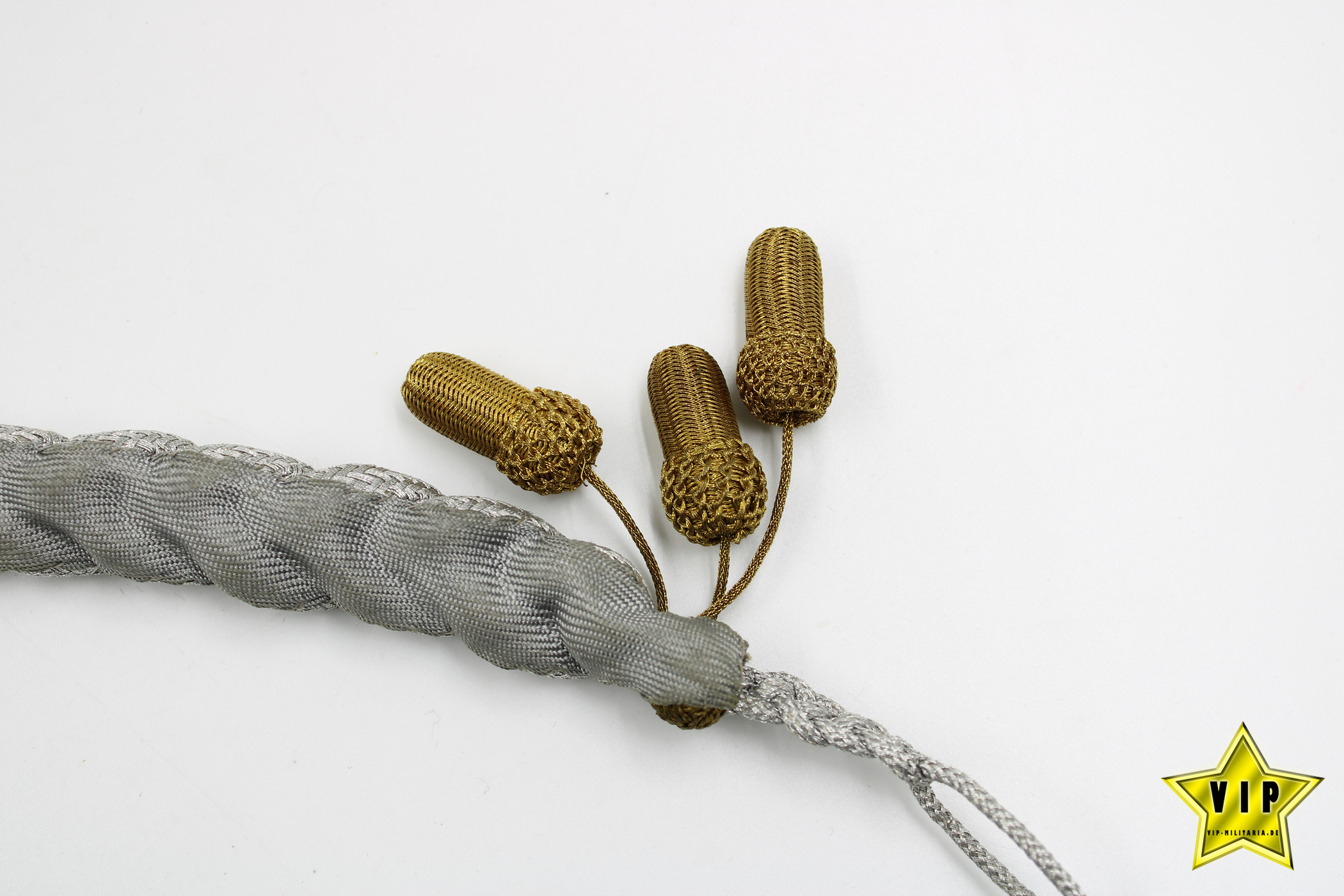 Schützenschnur Infanterie Wehrmacht in Gold 12. Stufe Heer