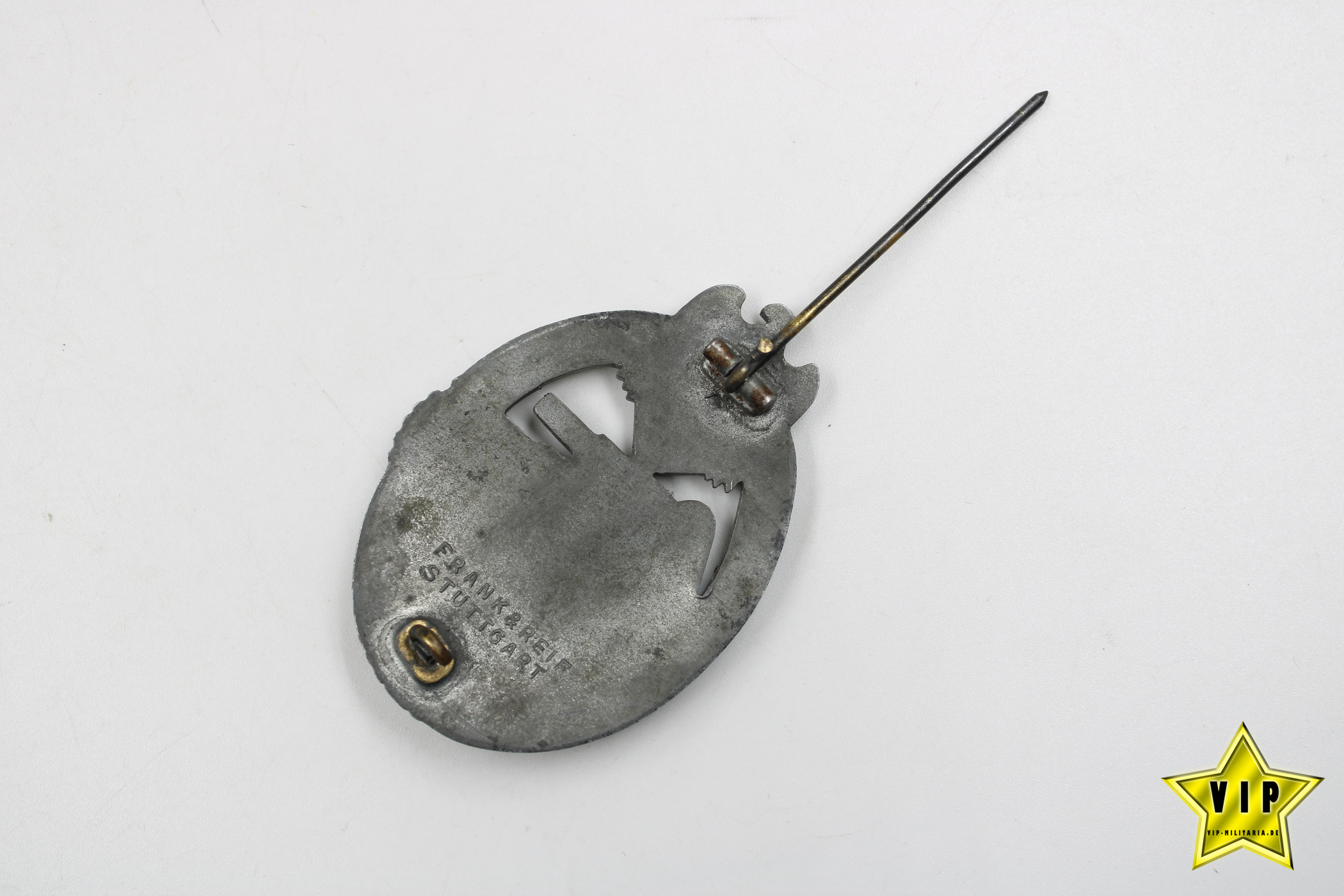Panzerkampfabzeichen in Silber Hersteller Frank & Reif, Stuttgart