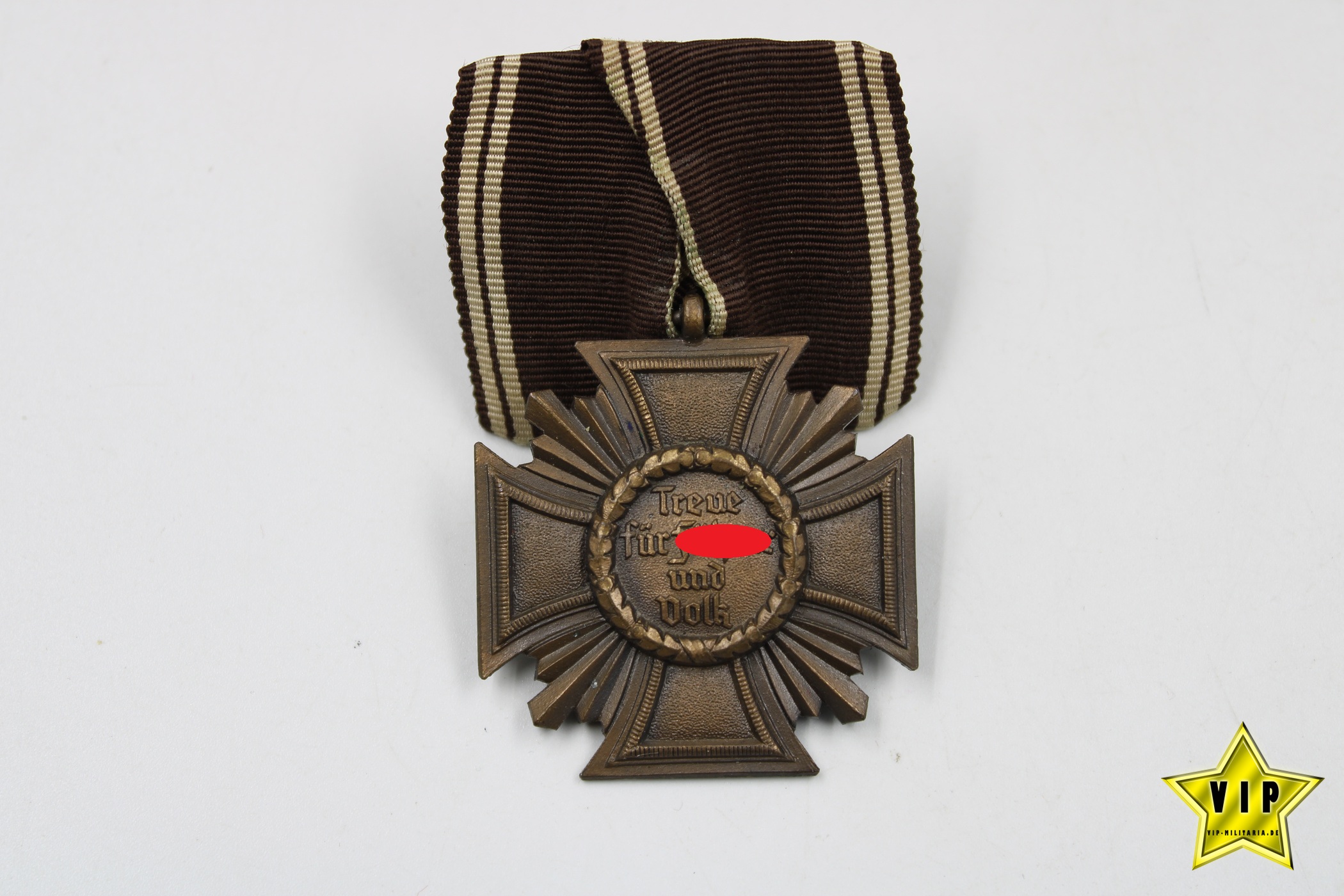 NSDAP Dienstauszeichnung in Bronze an Einzelspange