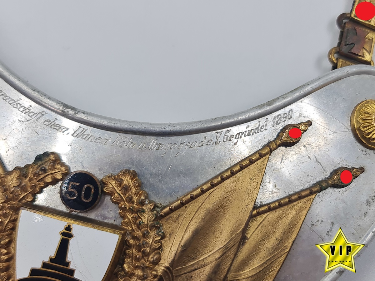 Reichskriegerbund Ringkragen Kyffhäuser Fahnenträger Reichskriegerbund Ringkragen Kyffhäuser Fahnenträger