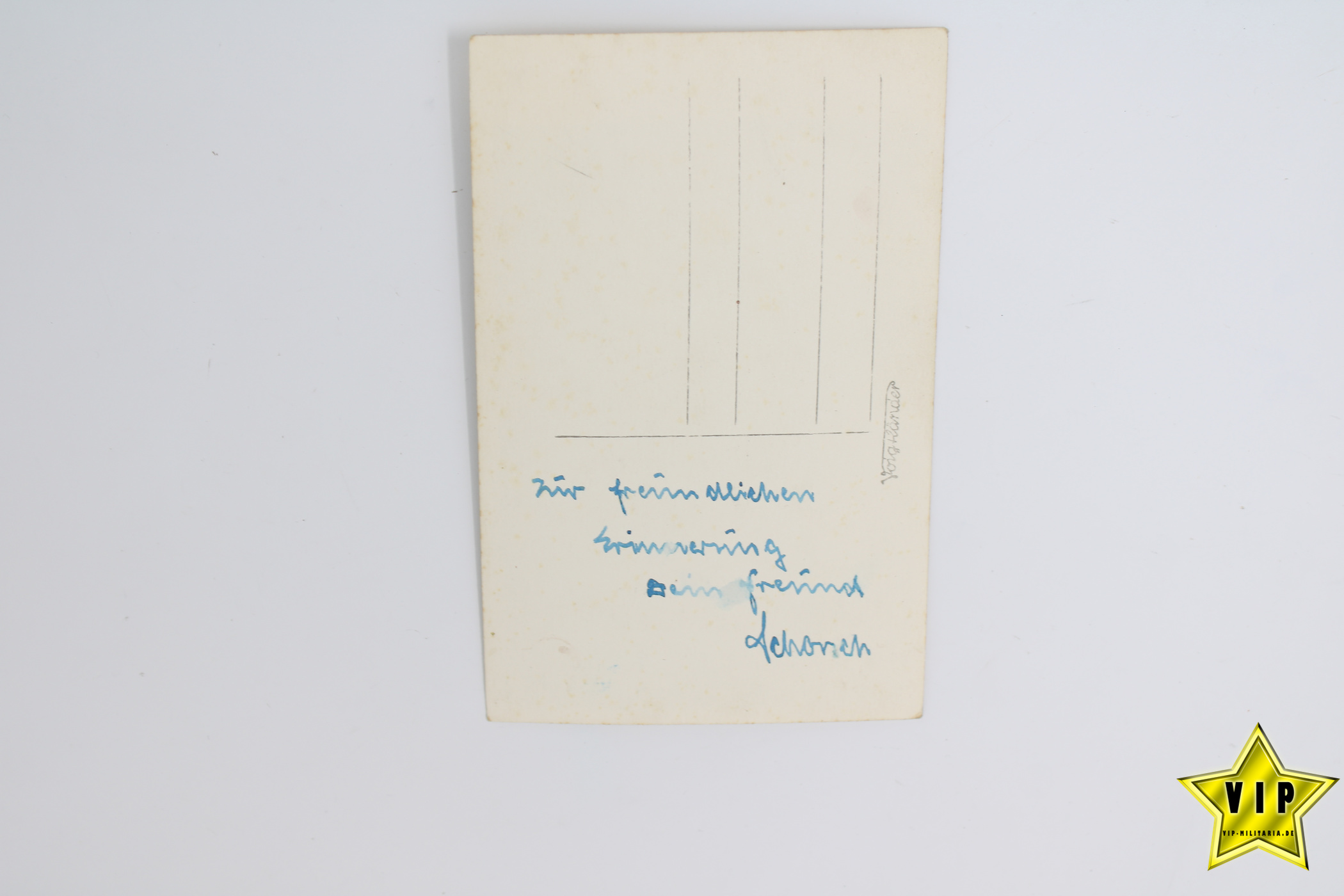 Postkarte Soldat