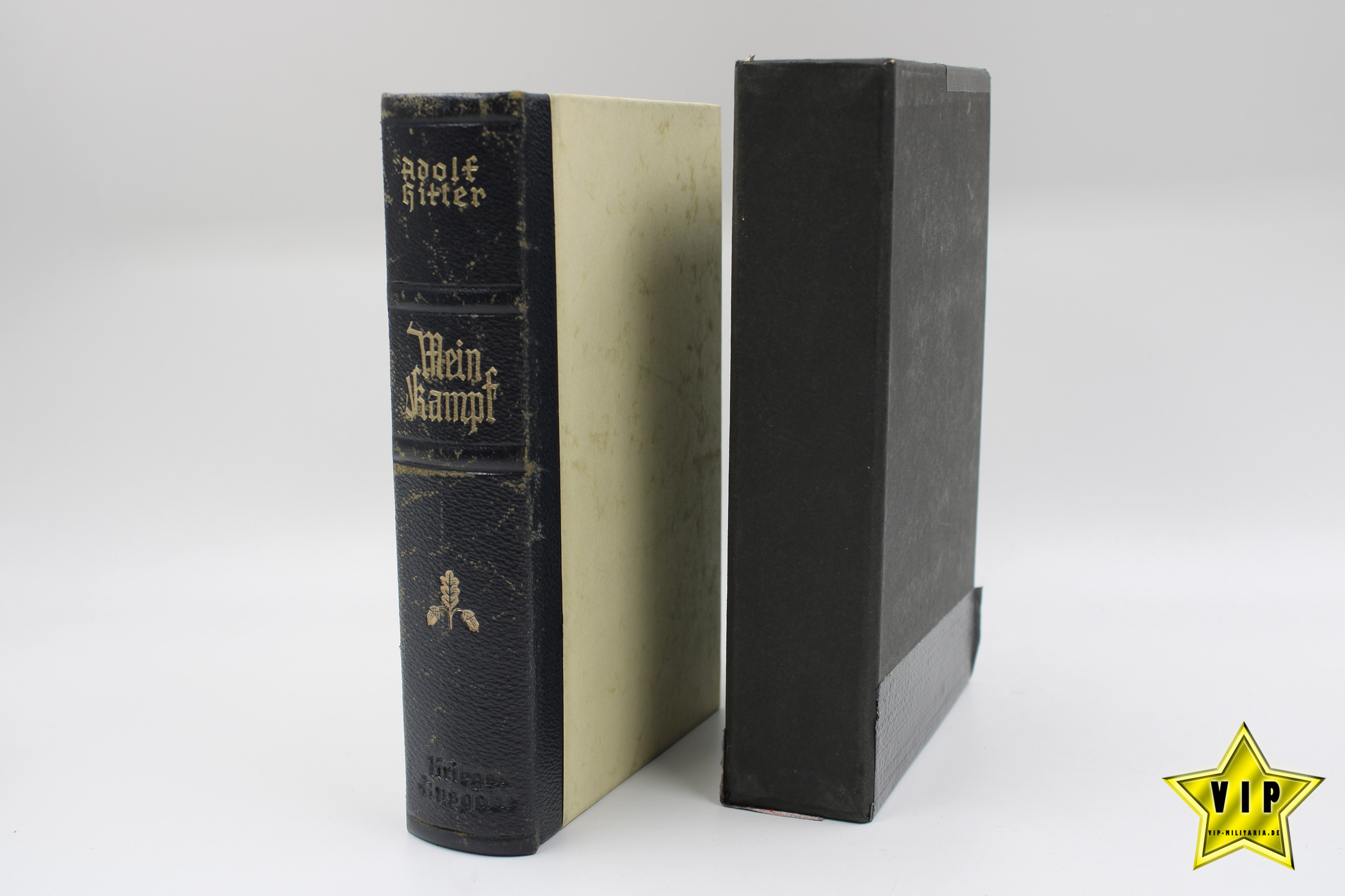 Mein Kampf 1942 Hochzeistausgabe der Stadt Wien im Schuber