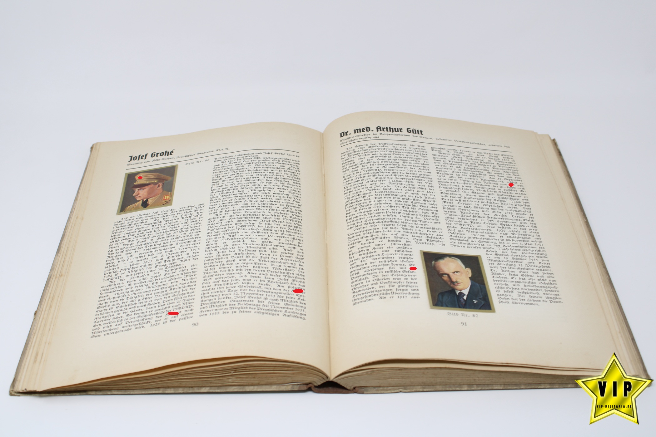 Sammelbilderalbum Männer im dritten Reich