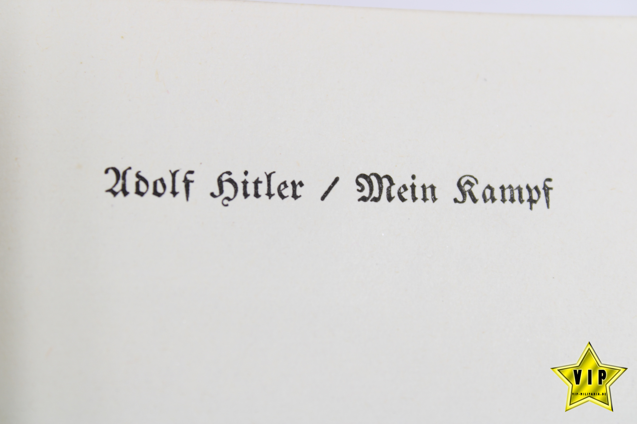 Mein Kampf 1939 Hochzeitsausgabe mit Stadtwappen München im Schuber