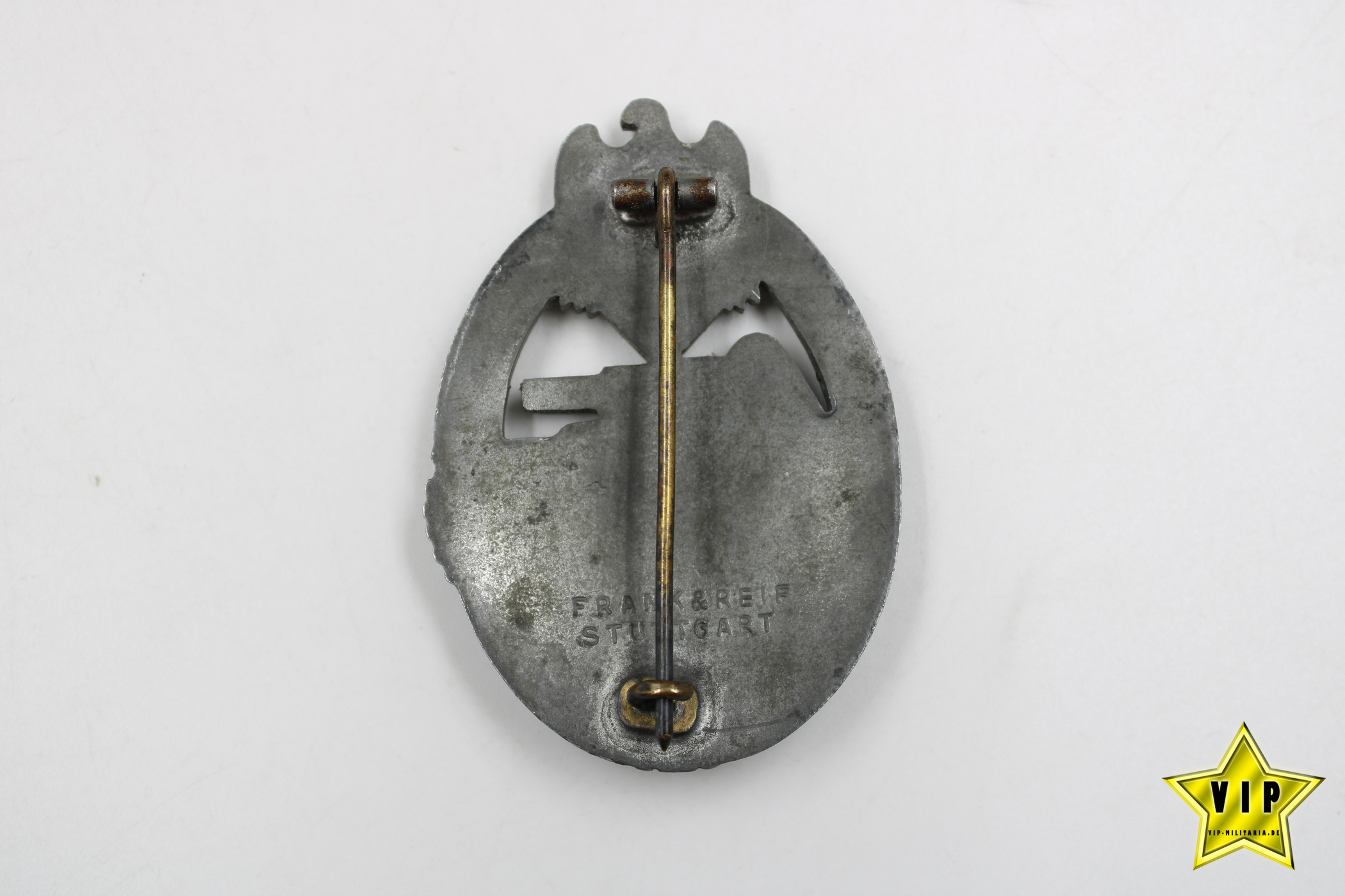 Panzerkampfabzeichen in Silber Hersteller Frank & Reif, Stuttgart