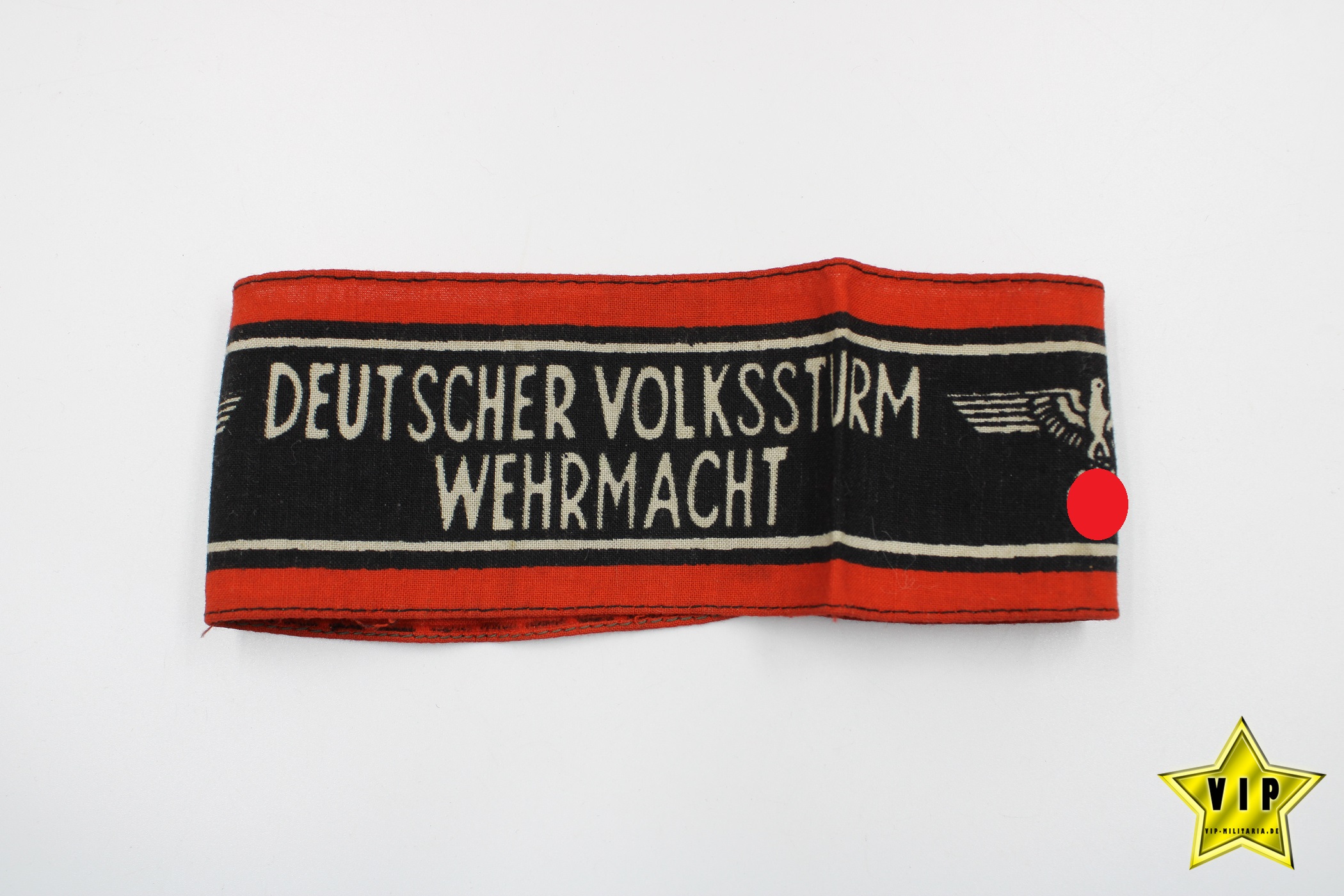 Deutsche Volkssturm Armbinde der Wehrmacht 