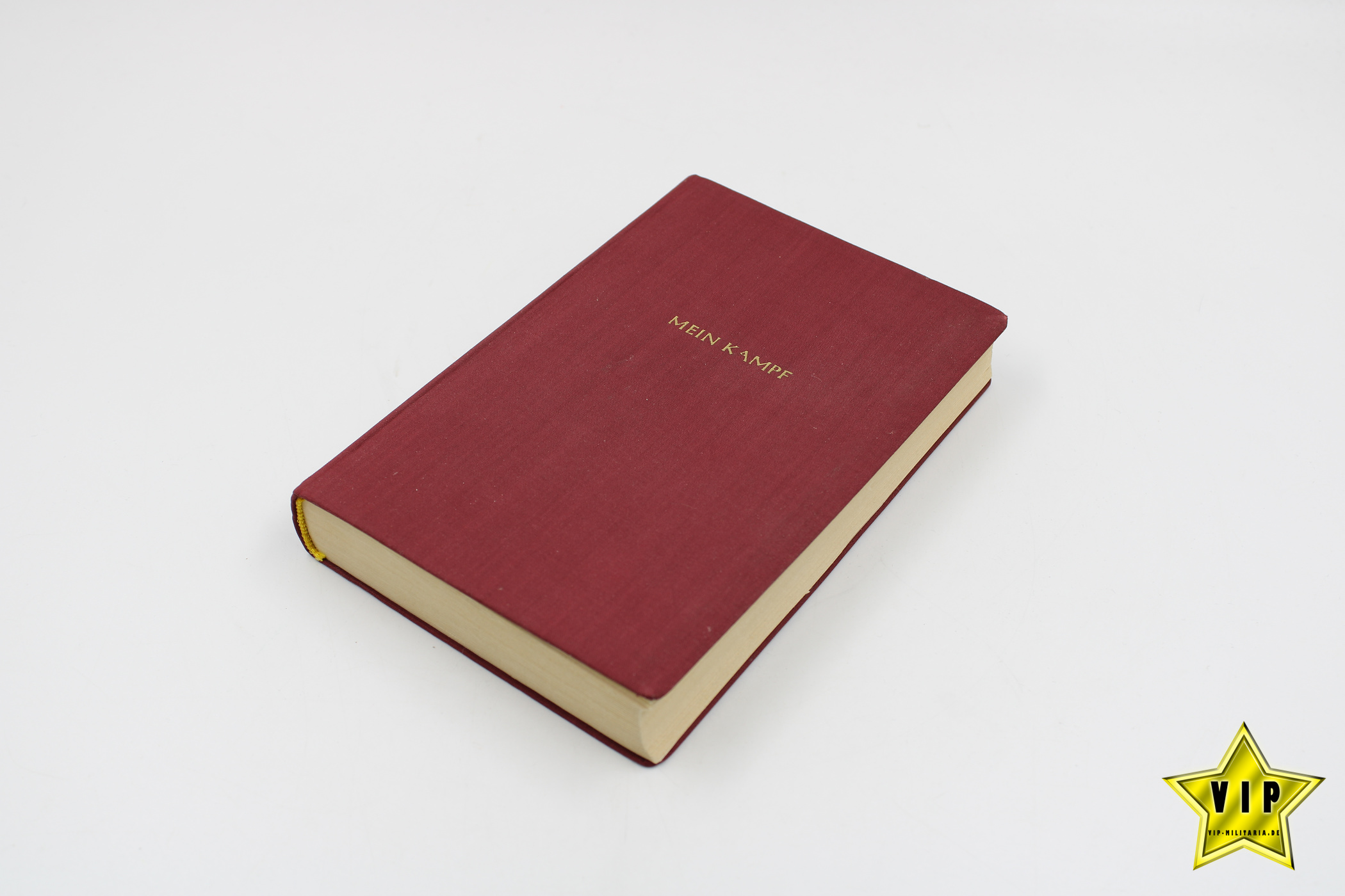 Mein Kampf rote Tornister Ausgabe 1942 Taschenbuch in Lateinschrift