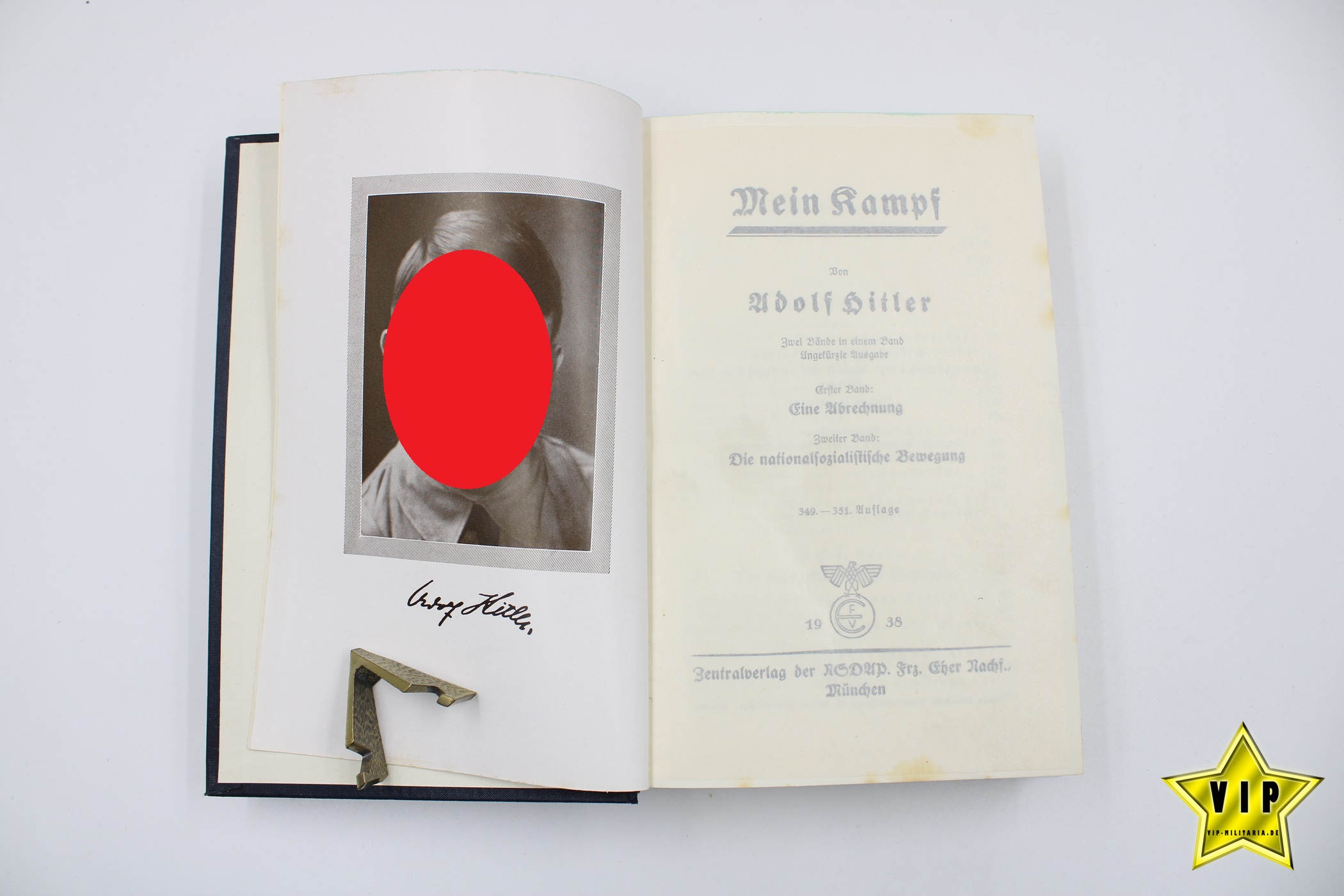 Adolf Hitler Mein Kampf Ausgabe von 1938