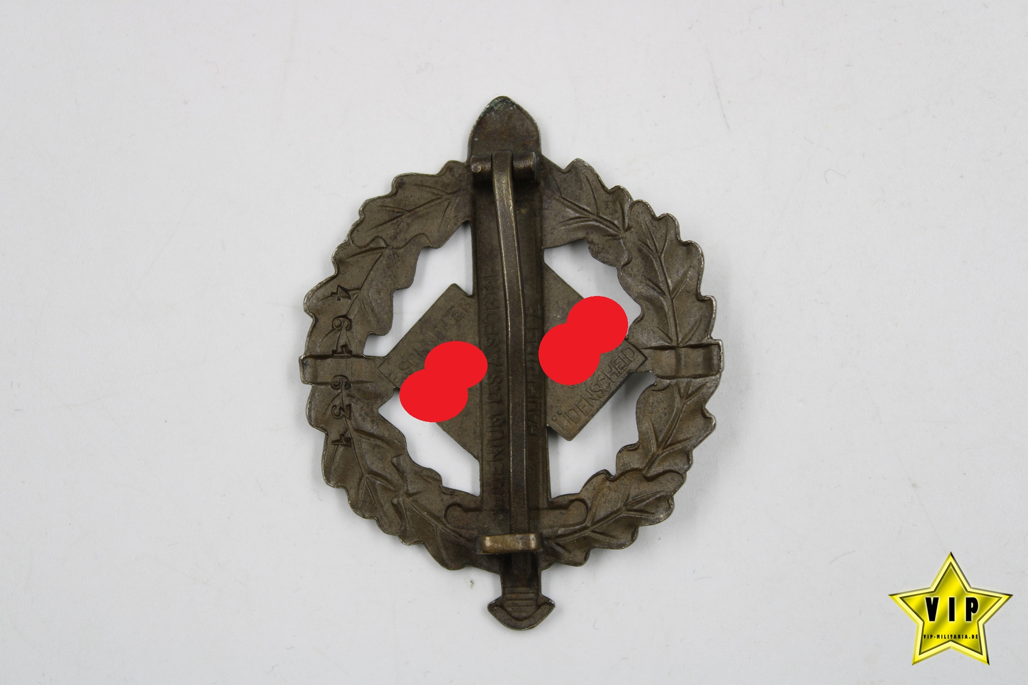 SA Sportabzeichen in Bronze Mitgliedsnummer 461631