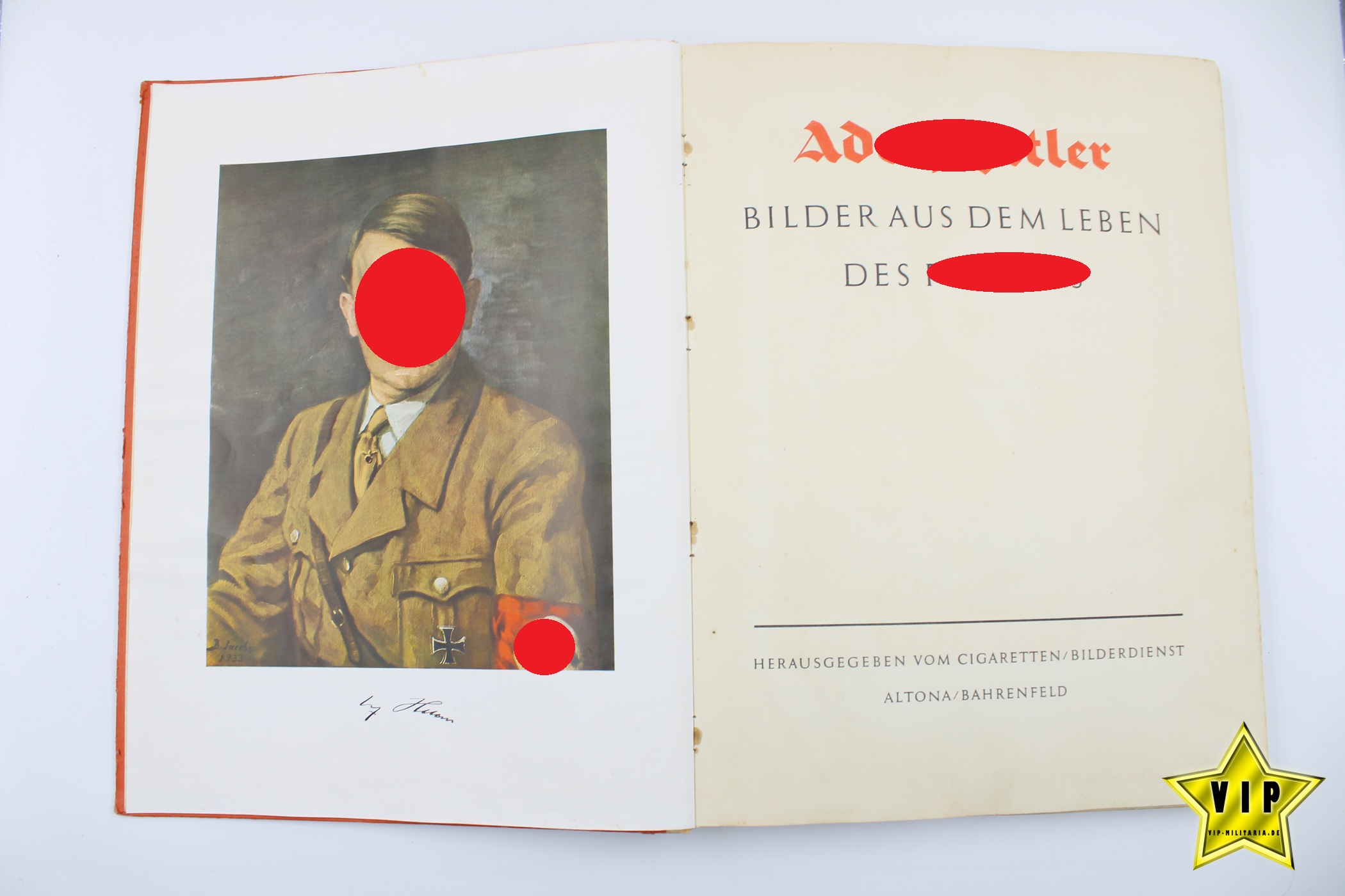 Sammelbilderalbum Adolf Hitler