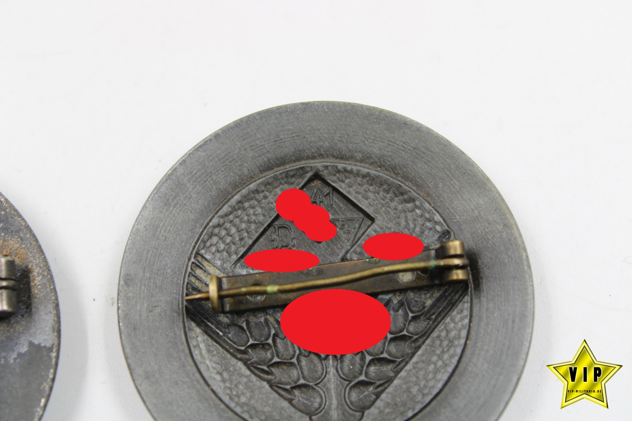RAD Reichsarbeitsdienst Brosche Abzeichen