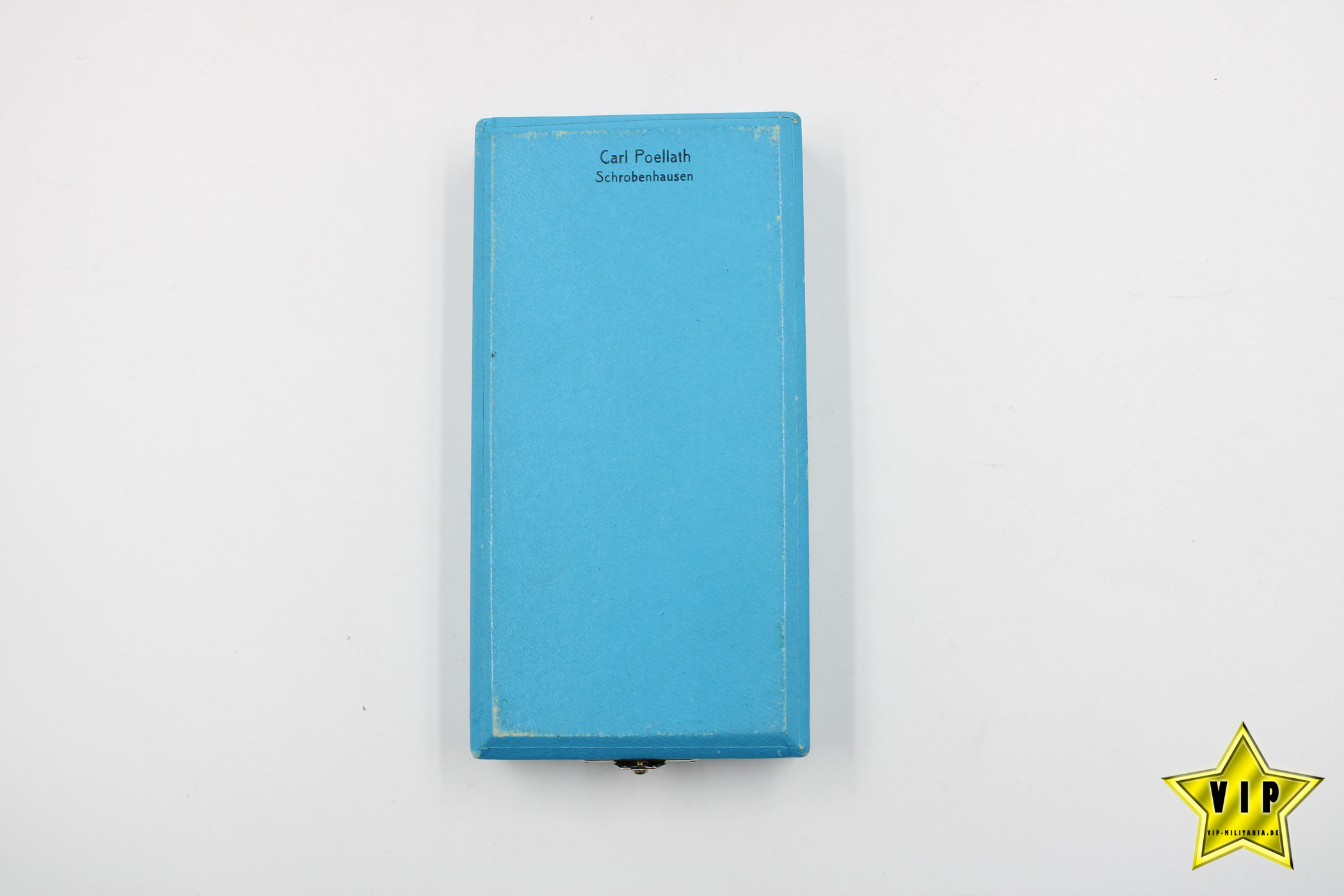 Treudienstabzeichen der Bayerischen Industrie im Etui mit Miniatur in Silber