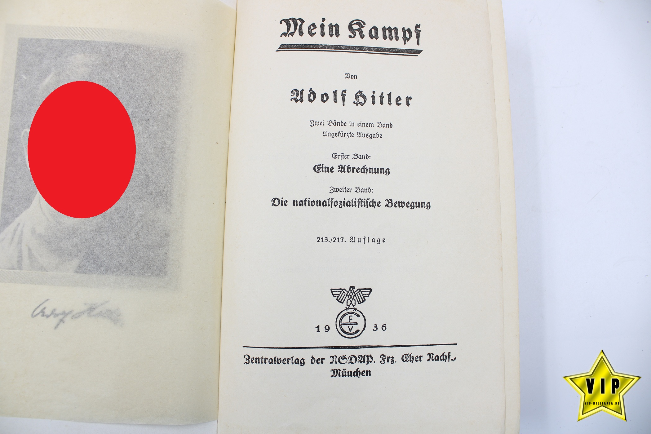 Mein Kampf 1936 Volksausgabe 