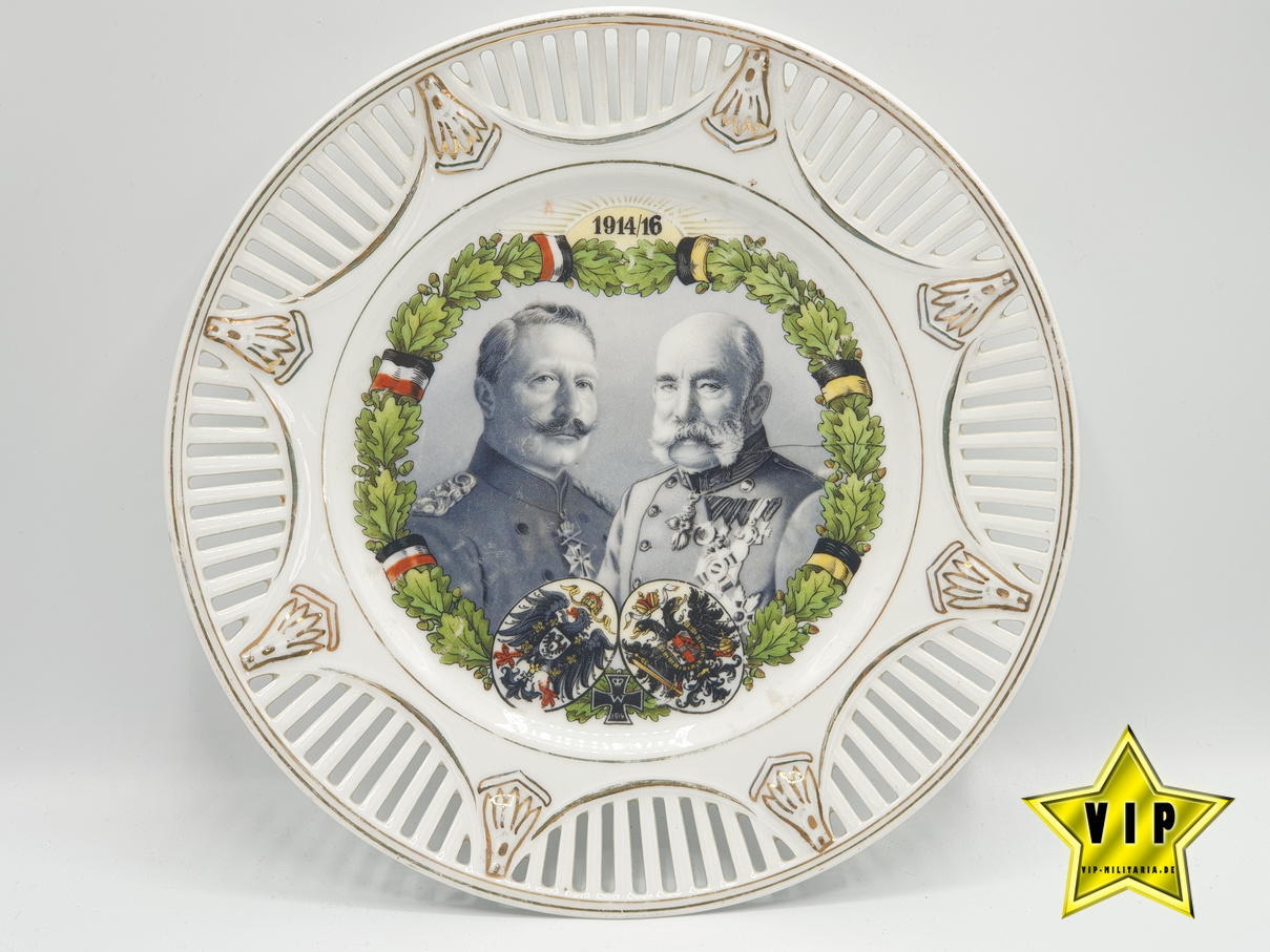 Patriotischer Teller Hindenburg