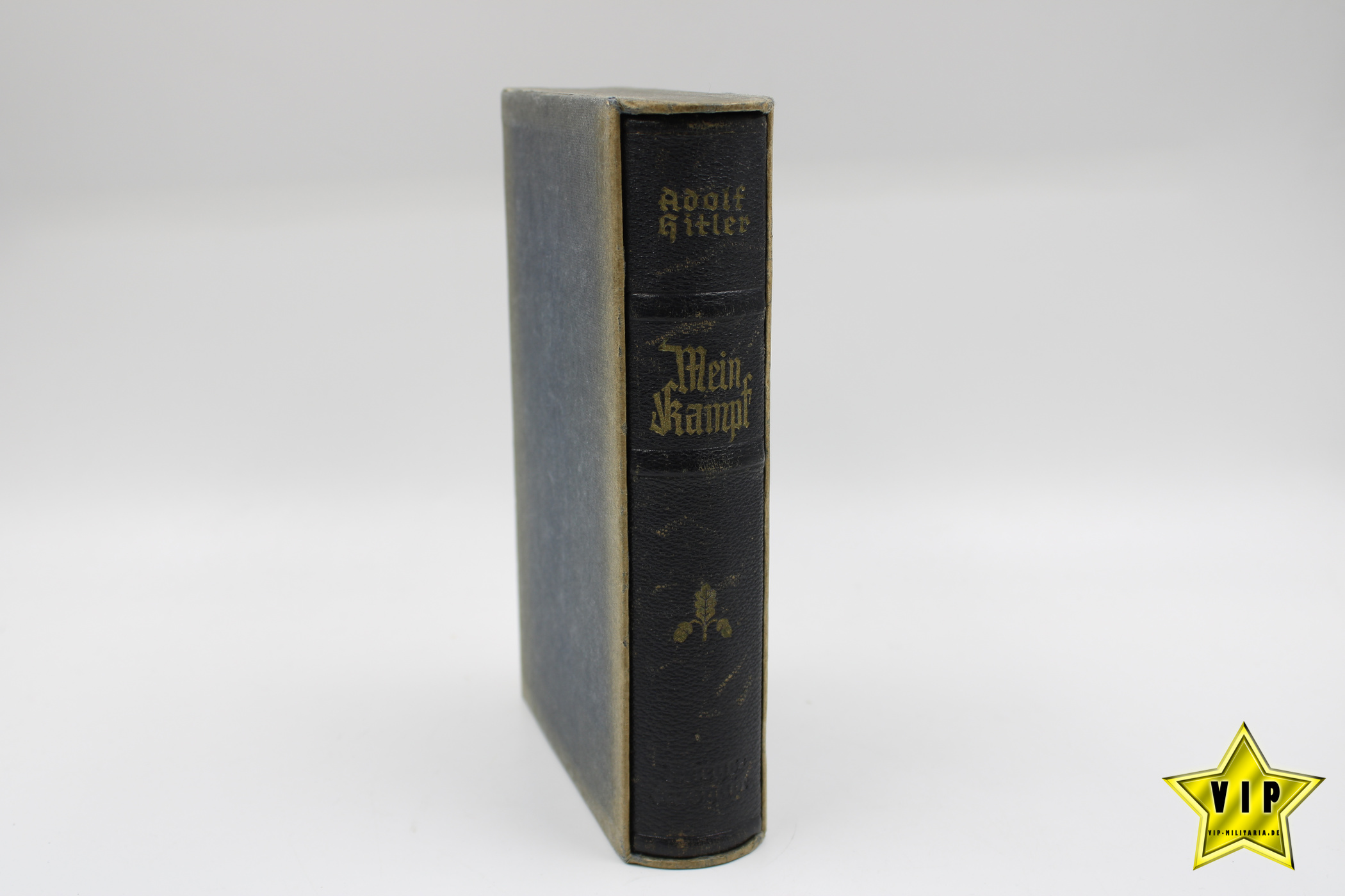 Mein Kampf 1939 Hochzeitsausgabe mit Stadtwappen München im Schuber 